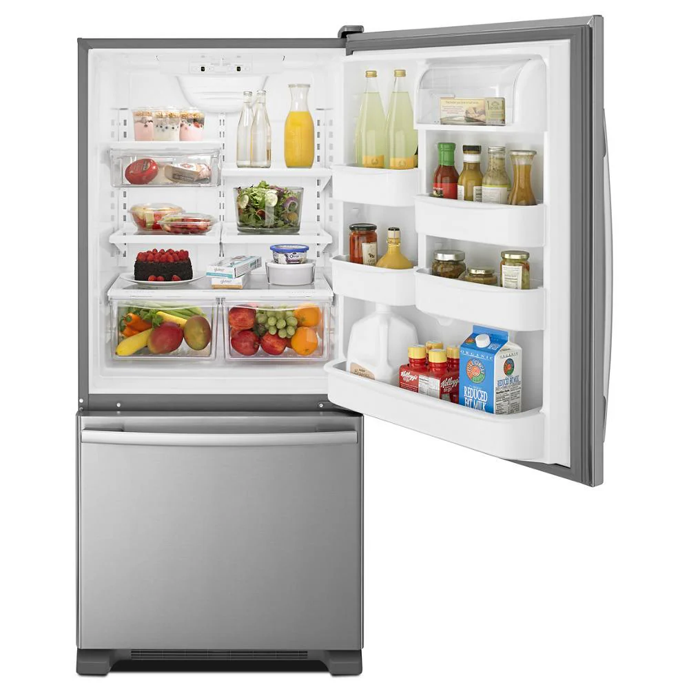 Amana ABB1924BRM 29-inch Wide Bottom-Freezer Refrigerator with EasyFreezer™ Pull-Out Drawer -- 18 cu. ft. Capacity - Image 5