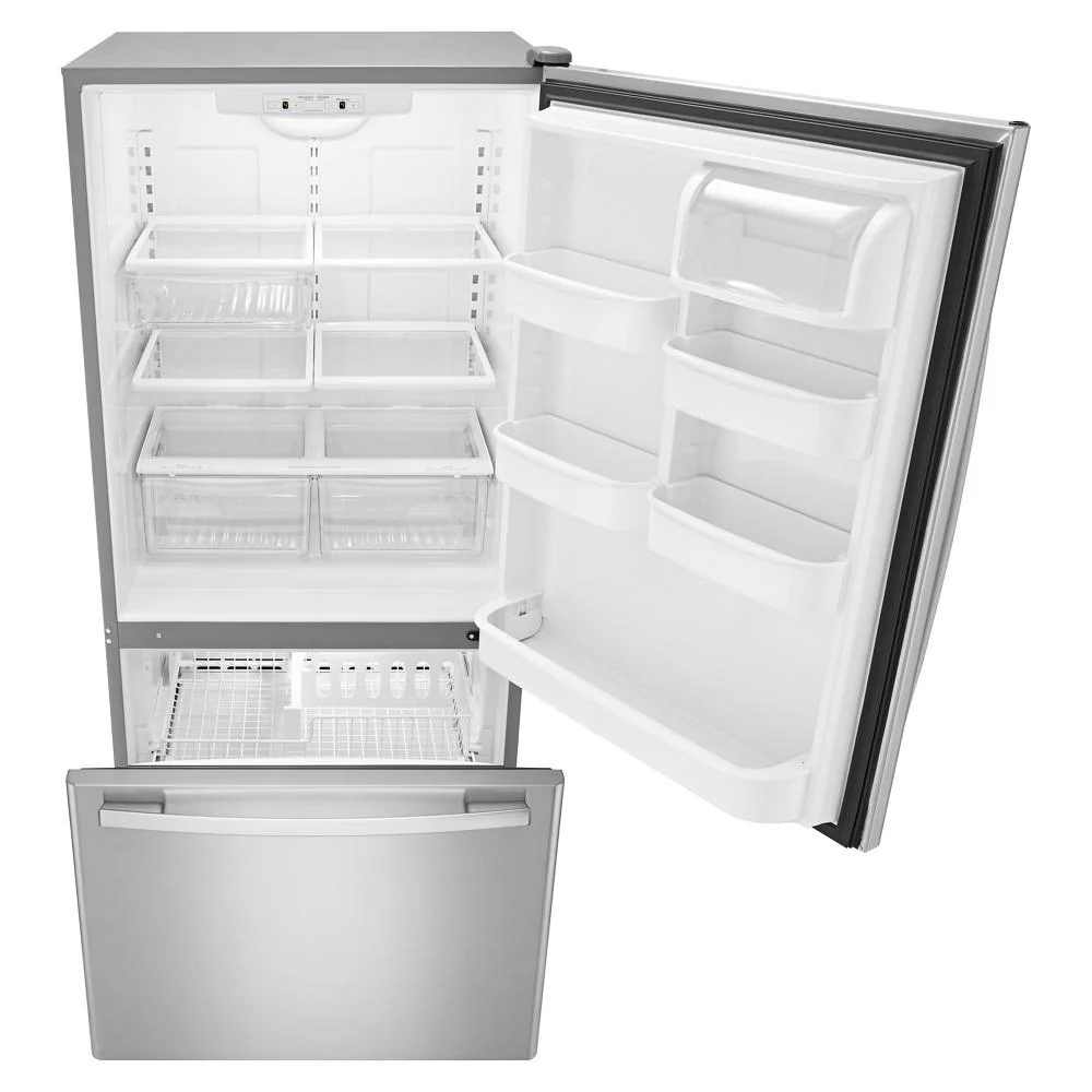 Amana ABB2224BRM 33-inch Wide Bottom-Freezer Refrigerator with EasyFreezer™ Pull-Out Drawer - 22 cu. ft. Capacity - Image 5