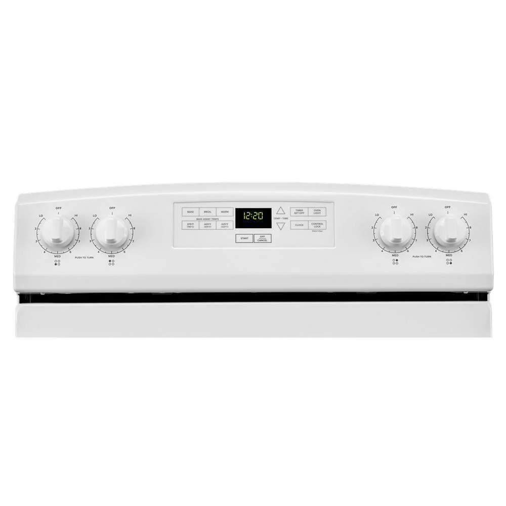 Amana ACR4303MFW 30-inch Amana® Electric Range with Bake Assist Temps - Image 10