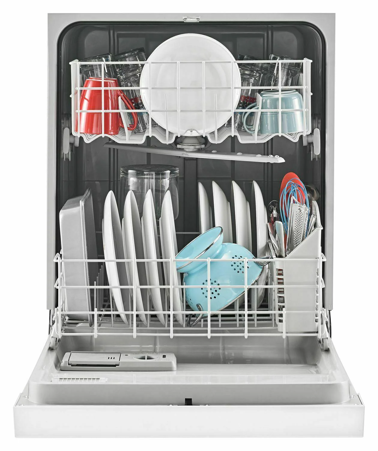 Dishwasher with Triple Filter Wash System - White - Image 3