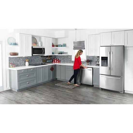 36-inch French Door Bottom-Freezer Refrigerator with Fast Cool Option - black - Image 7