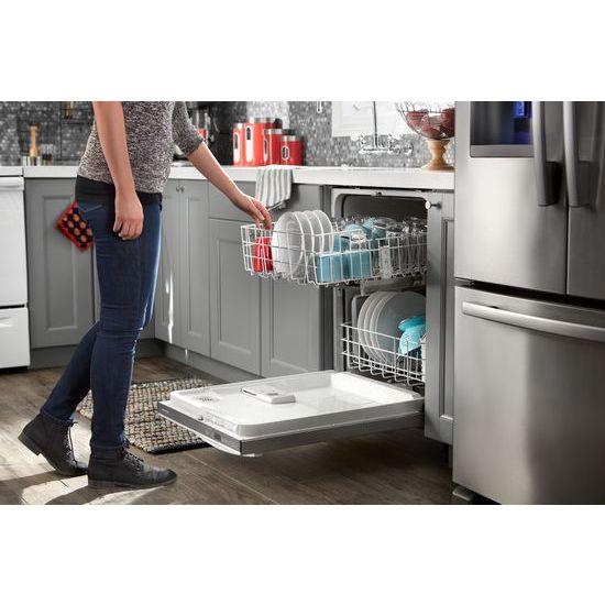 36-inch French Door Bottom-Freezer Refrigerator with Fast Cool Option - black - Image 8
