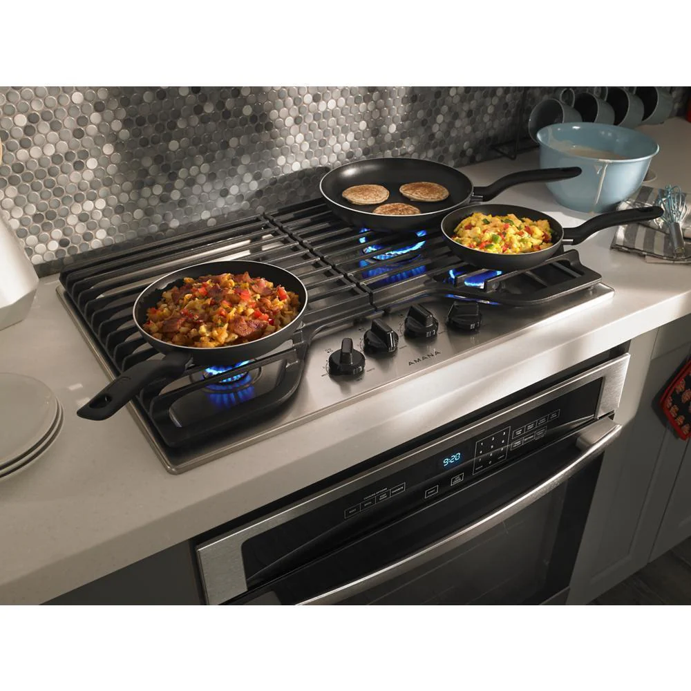 Amana AGC6540KFS 30-inch Gas Cooktop with 4 Burners - Image 5