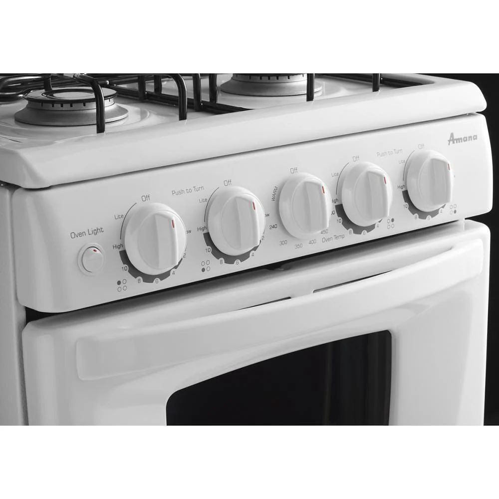 Amana AGG222VDW 20-inch Gas Range with Compact Oven Capacity - Image 2