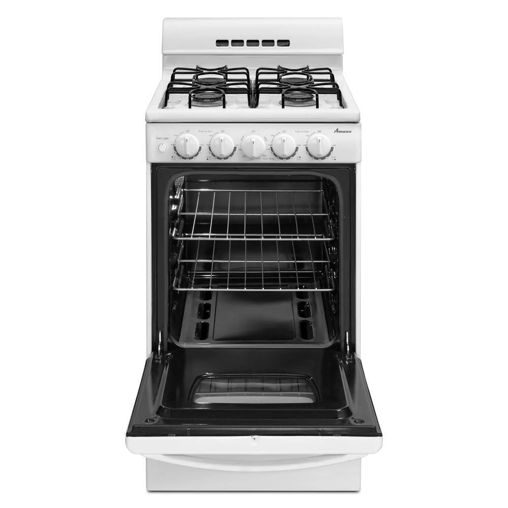 Amana AGG222VDW 20-inch Gas Range with Compact Oven Capacity - Image 3