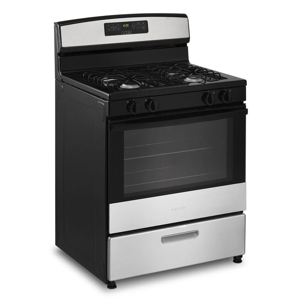 Amana AGR6303MMS 30-inch Gas Range with Bake Assist Temps - Image 2