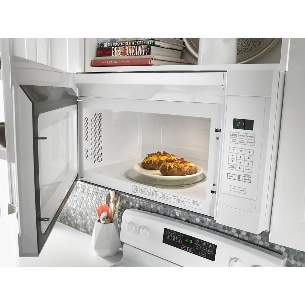 Amana AMV2307PFW 1.6 Cu. Ft. Over-the-Range Microwave with Add 0:30 Seconds - Image 9