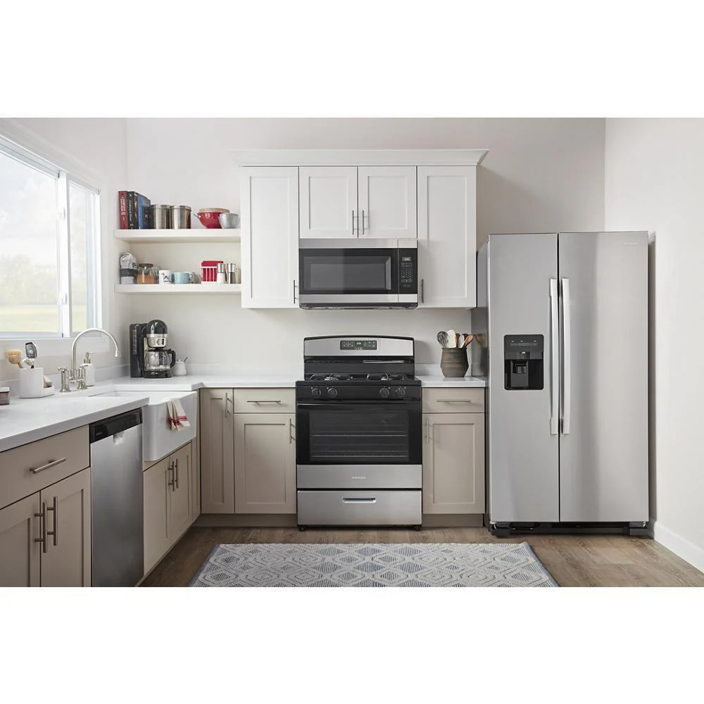 Amana ASI2575GRS 36-inch Wide Side-by-Side Refrigerator with Dual Pad External Ice and Water Dispenser - 25 Cu. Ft. - Image 16