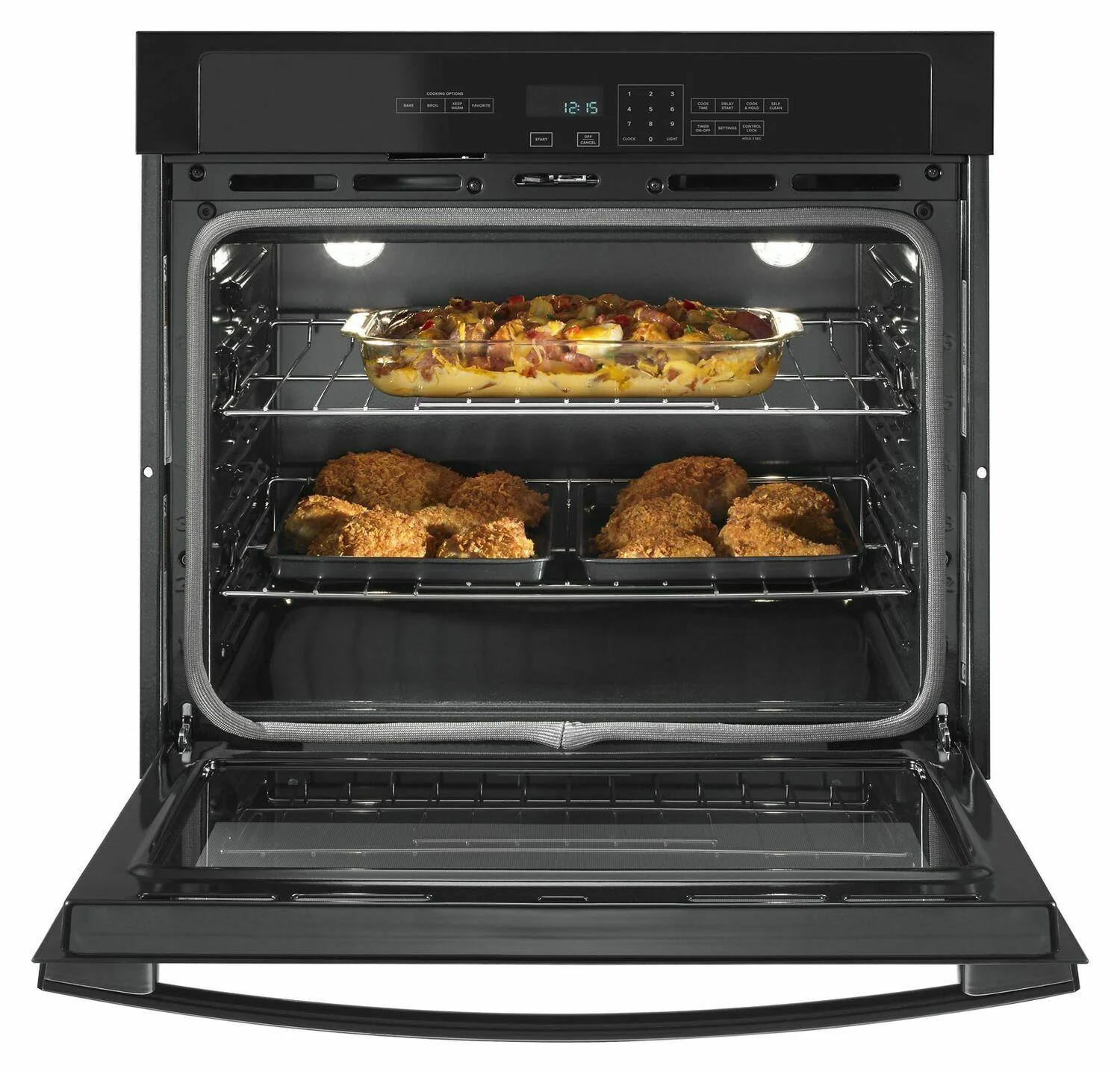 5.0 cu. ft. Thermal Wall Oven - Black - Image 2