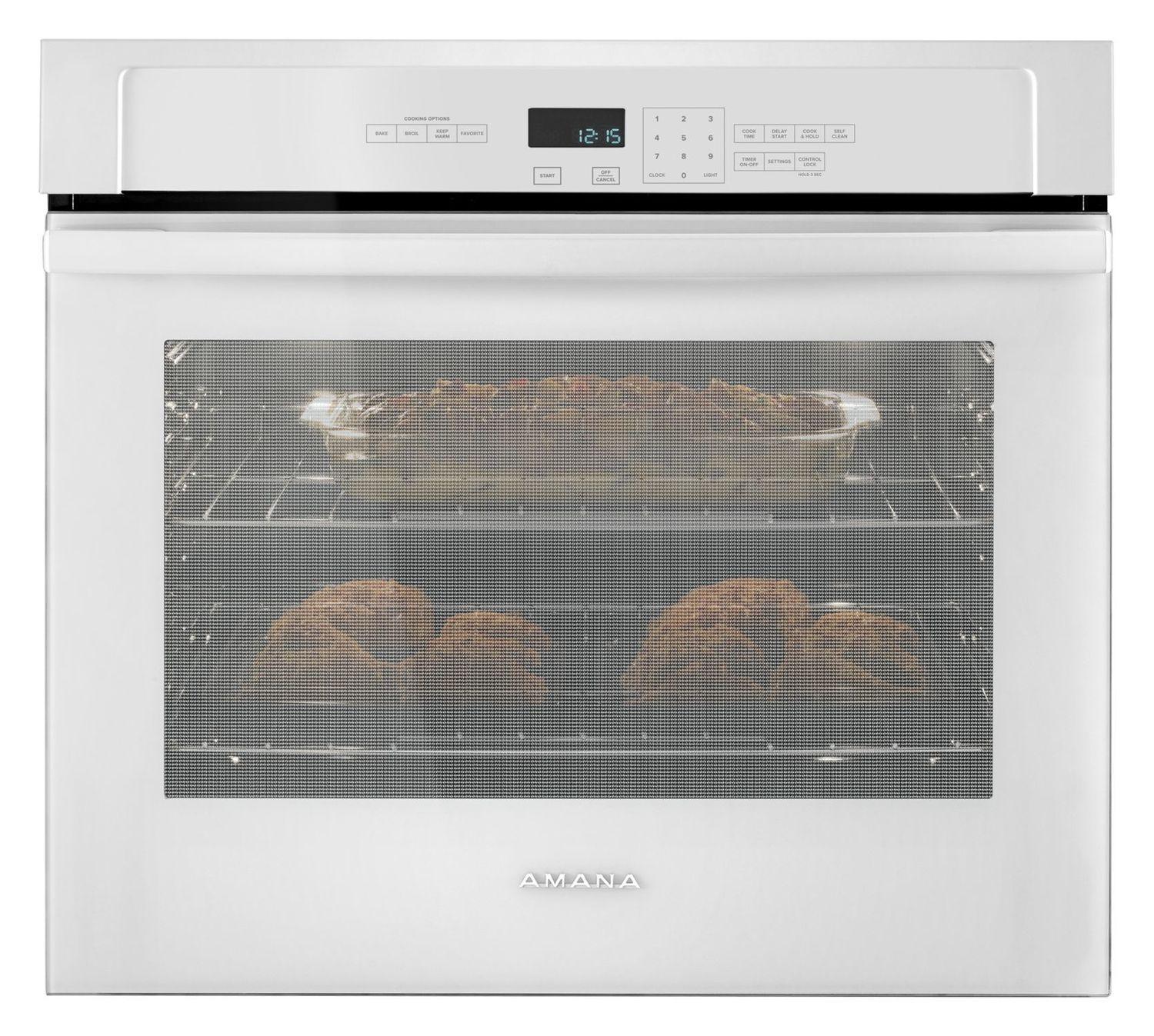 4.3 cu. ft. SIngle Thermal Wall Oven White - Image 2