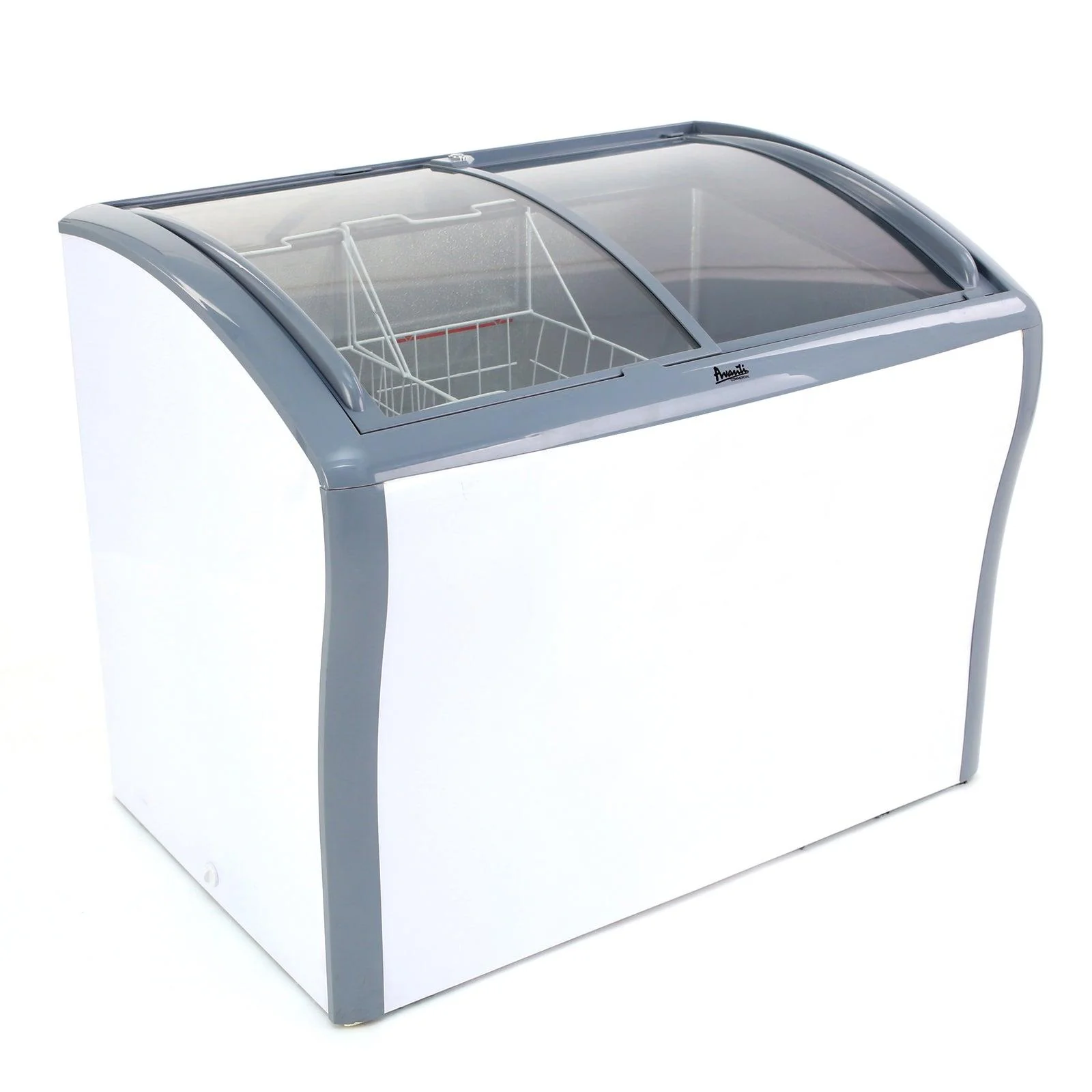 CFC836Q0WG Avanti 9.5 cu. ft. Commercial Glass Top Freezer or Refrigerator - Image 2