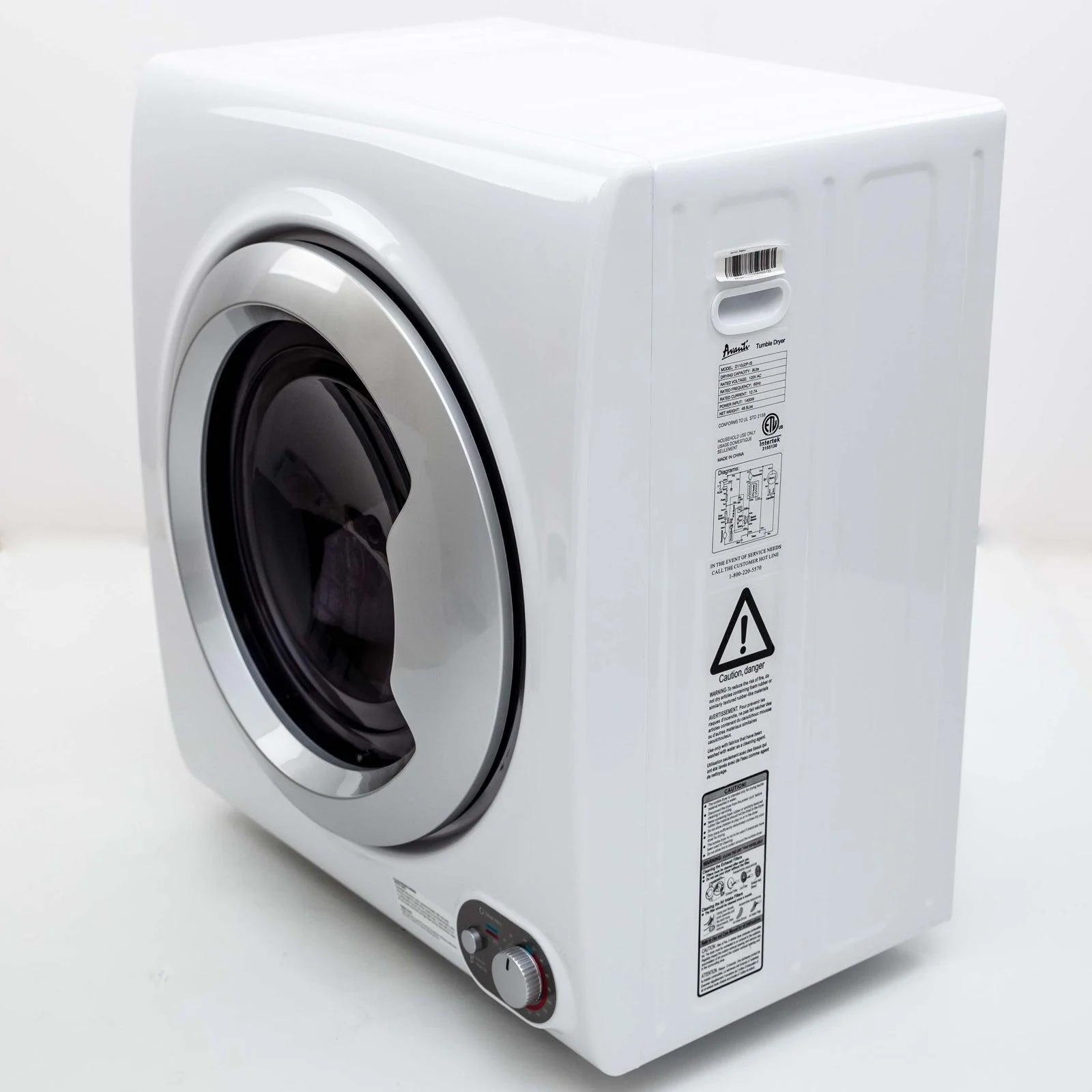 D110J2PIS Avanti 2.6 cu. ft. Compact Clothes Dryer - Image 4