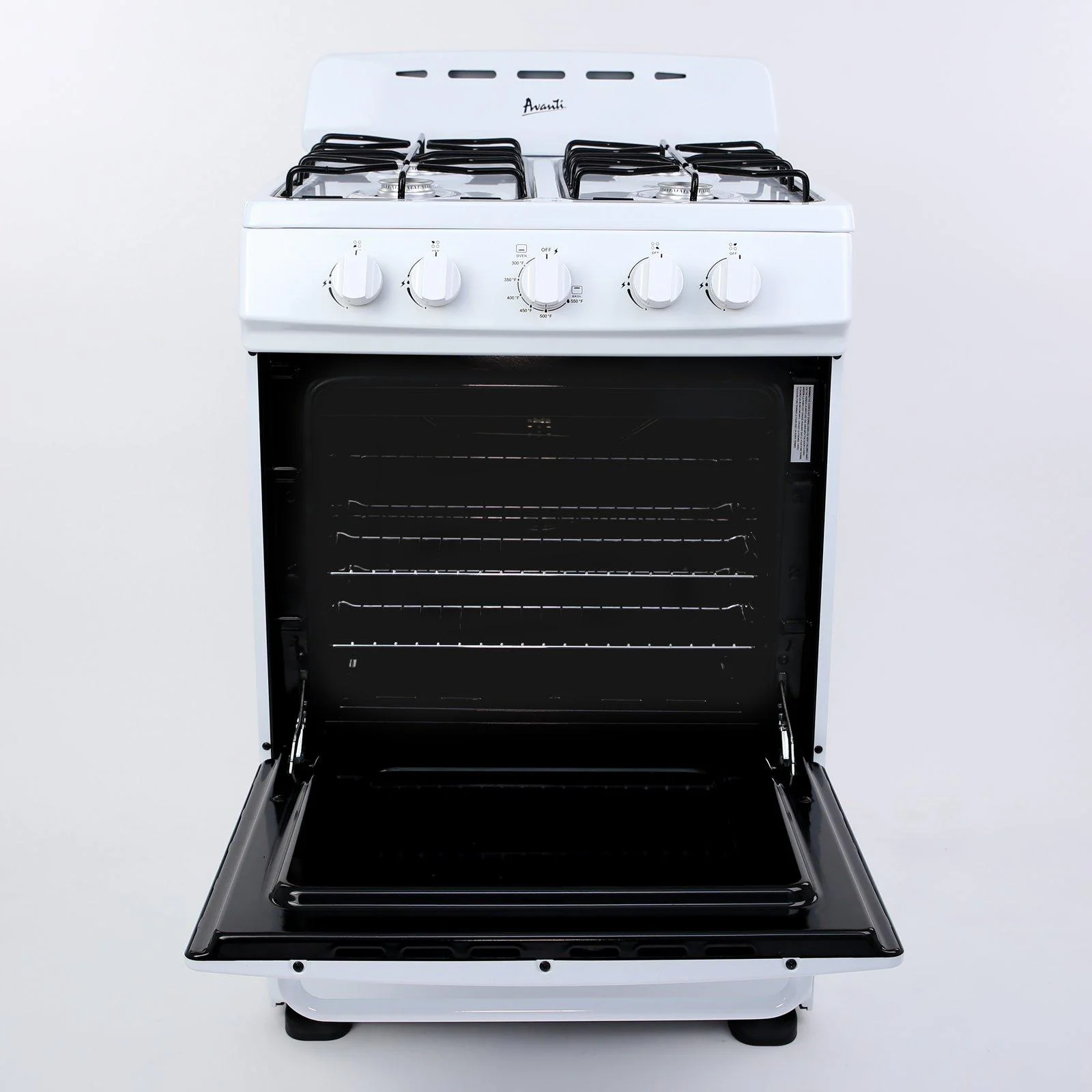 GRO24P0W Avanti 24" Gas Range Oven - Image 3