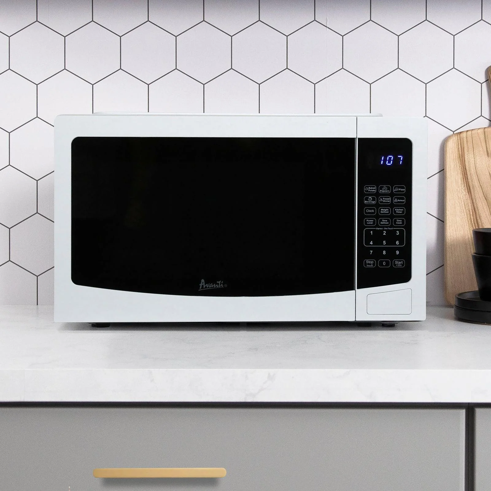 MT115V0W Avanti Microwave Oven, 1.1 cu. ft. Capacity - White - Image 30