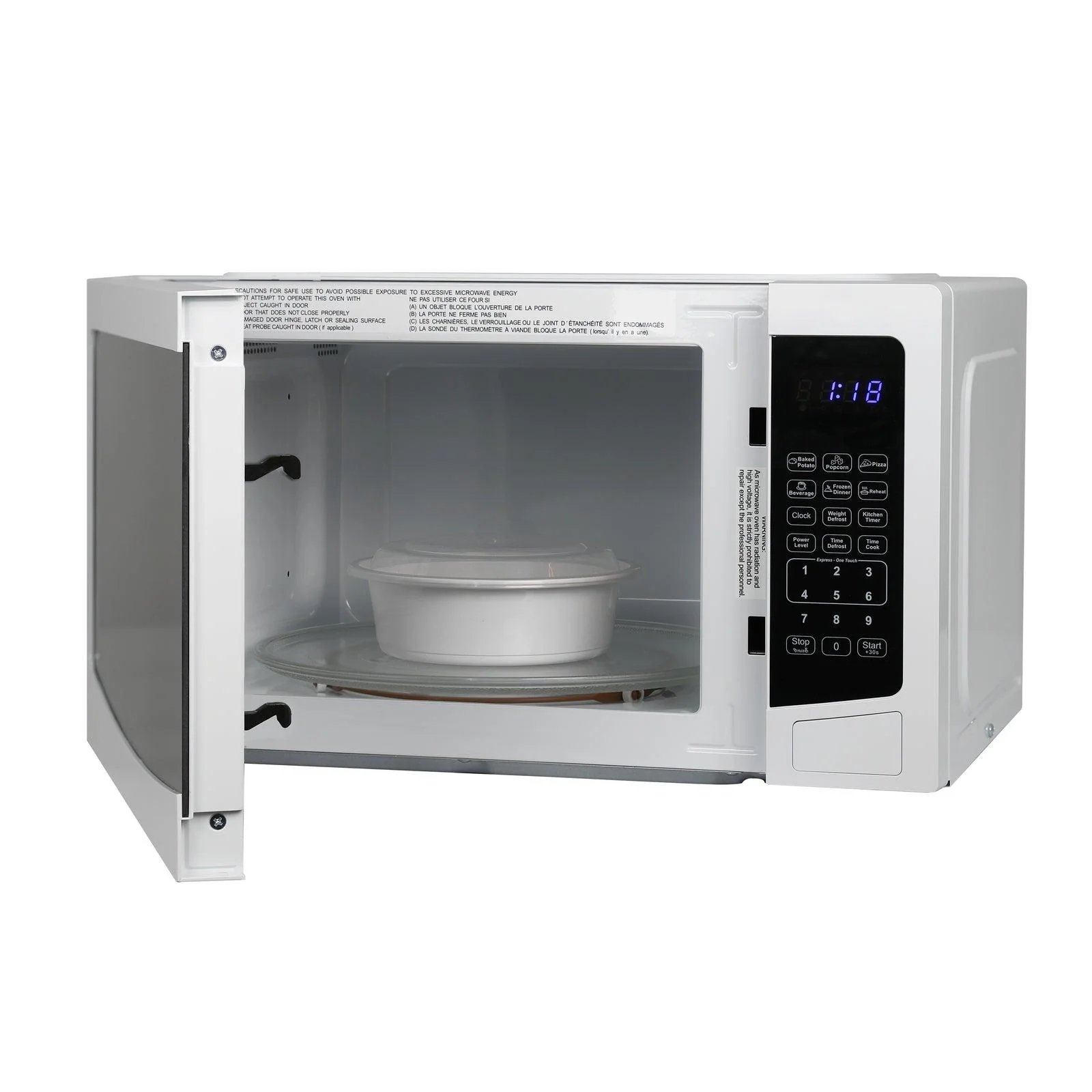 MT115V1B Avanti Microwave Oven, 1.1 cu. ft. Capacity - Black - Image 12