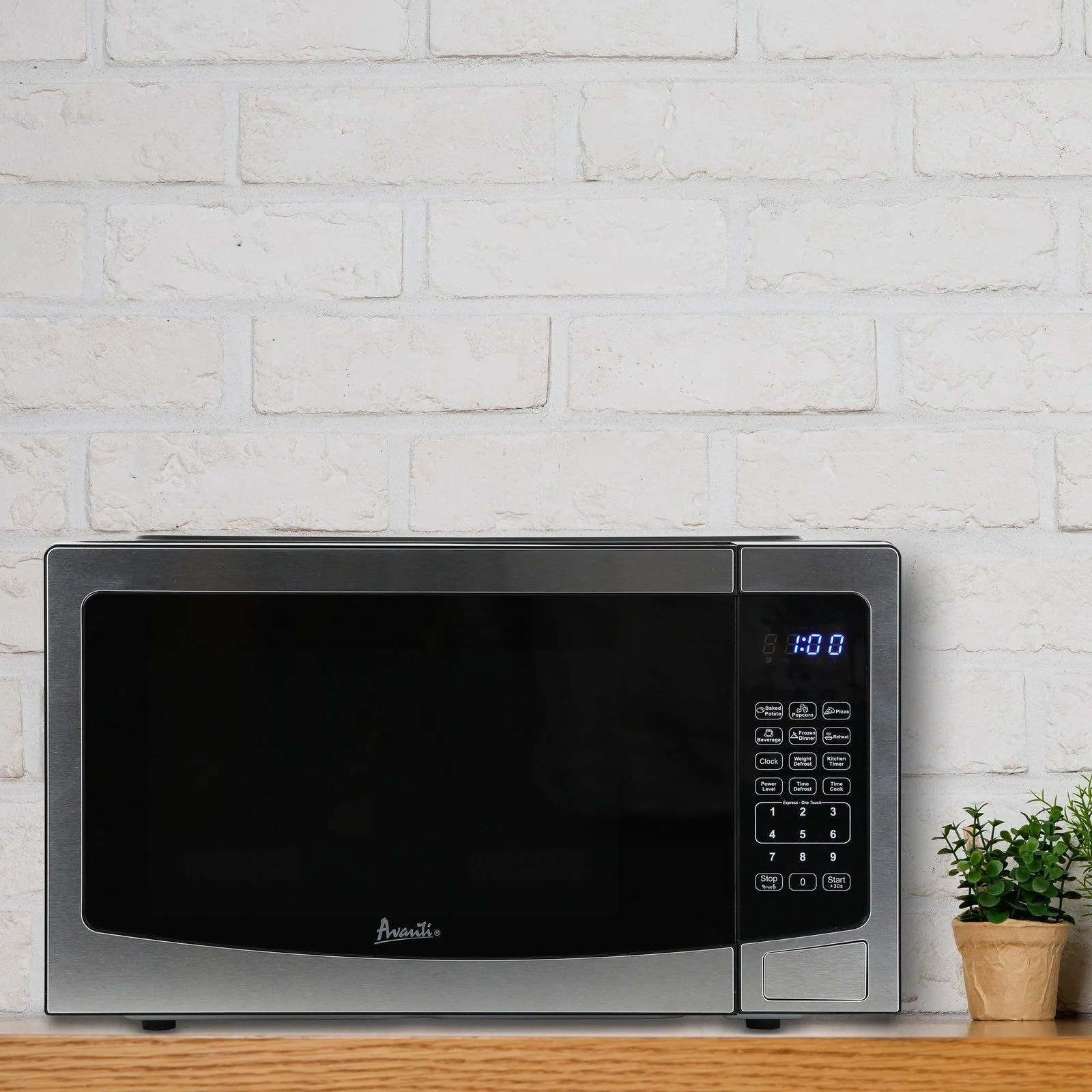 MT115V1B Avanti Microwave Oven, 1.1 cu. ft. Capacity - Black - Image 6