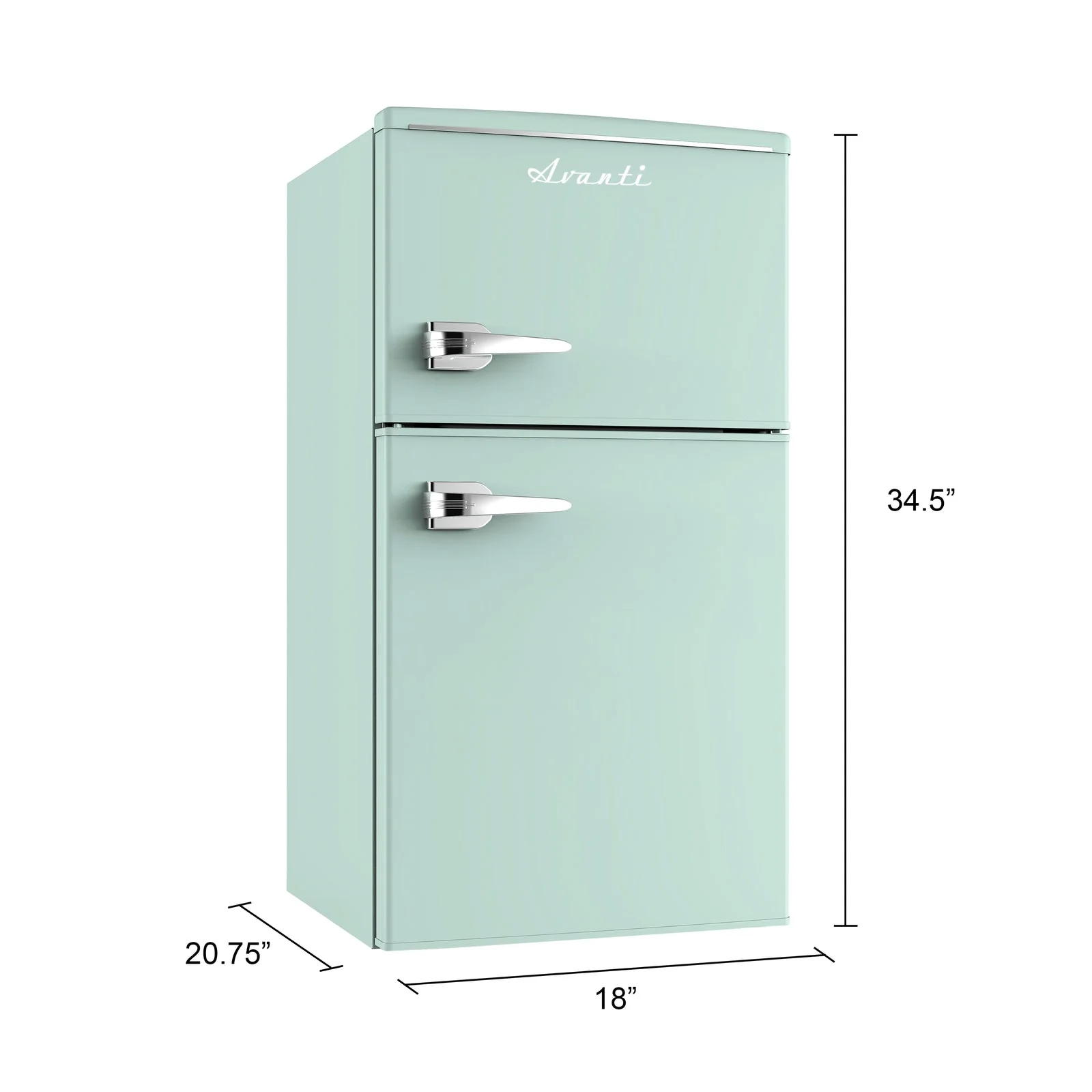 RMRT30X1BIS Avanti 3.0 Cu. Ft. Retro Compact Refrigerator - Black - Image 24