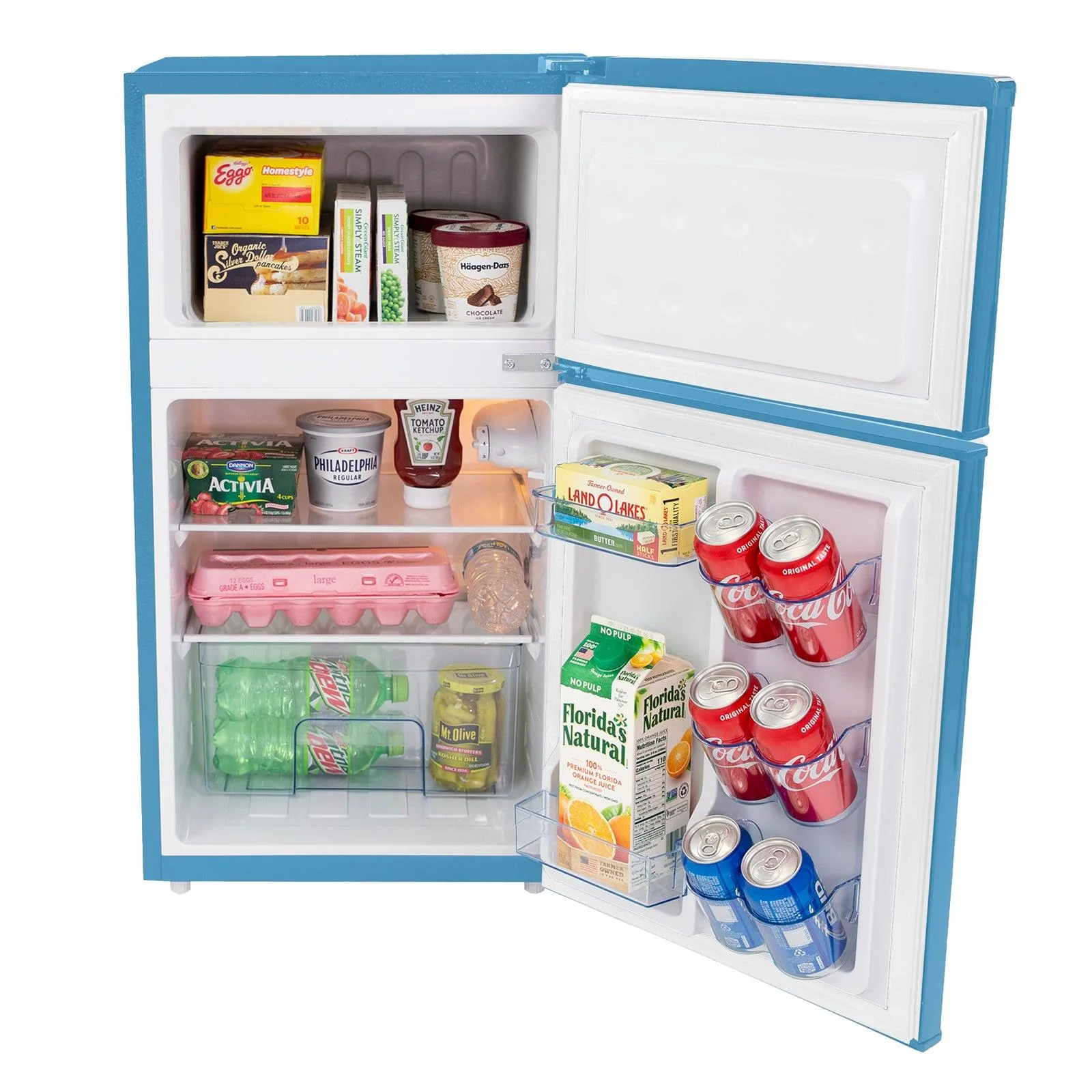 RMRT30X6BLIS Avanti 3.0 Cu. Ft. Retro Compact Refrigerator - Robin's Egg Blue - Image 2