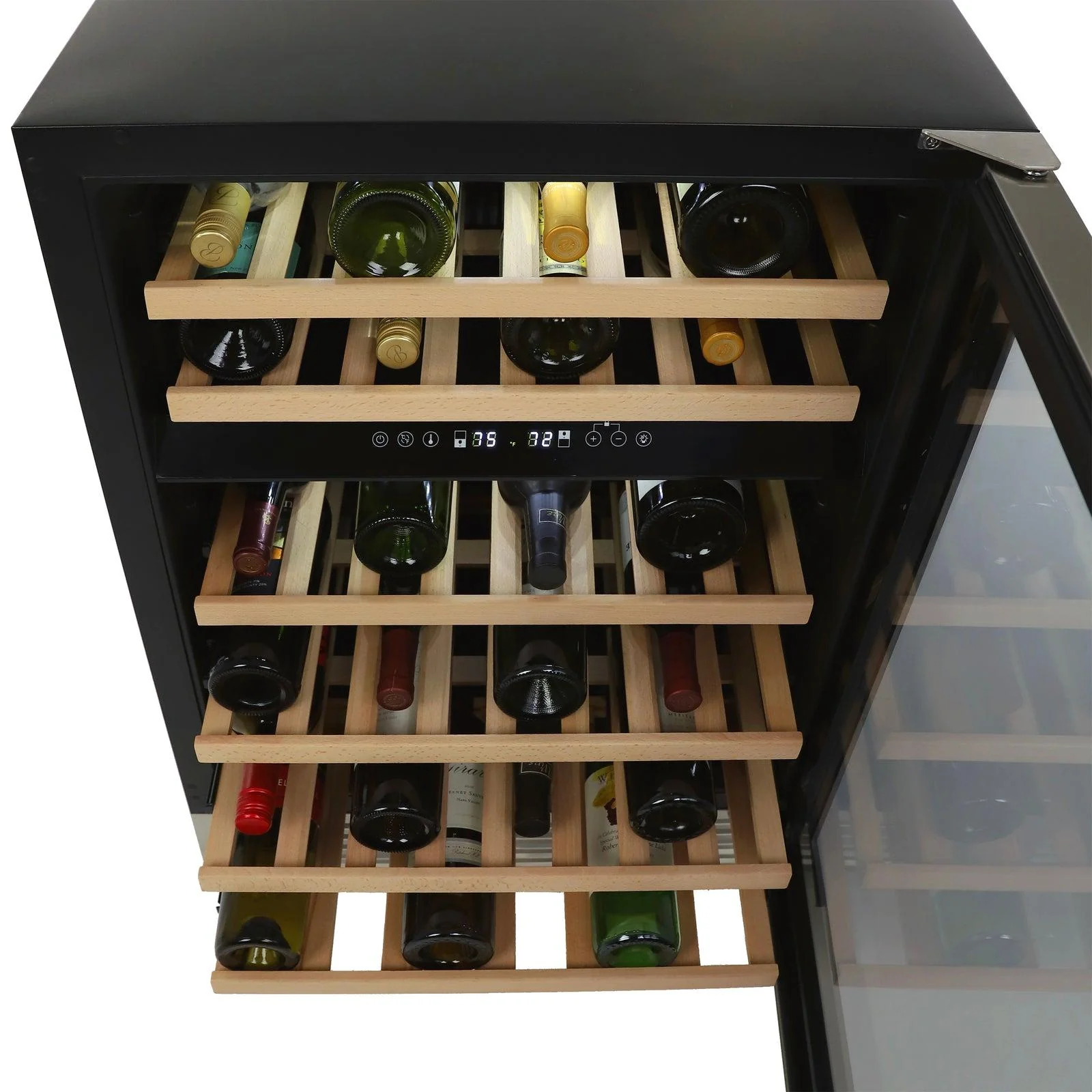 WCD46DZ3S Avanti DESIGNER Series Dual-Zone Wine Cooler, 46 Bottle Capacity - Stainless Steel / 46 Bottles - Image 8