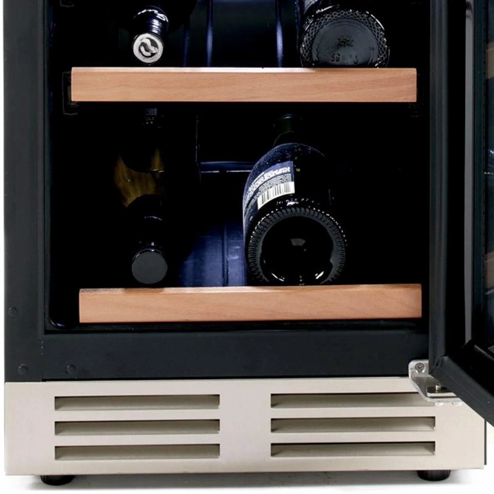 WCF282E3SD Avanti 28 Bottle DESIGNER Series Dual-Zone Wine Cooler - Stainless Steel / 28 Bottles - Image 6