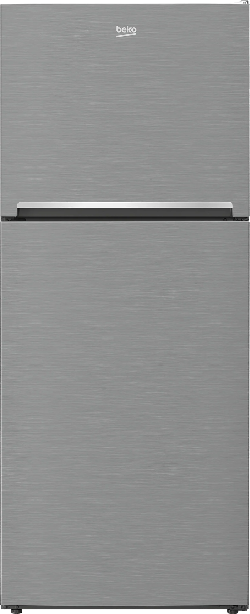 Beko 28" Freezer Top Stainless Steel Refrigerator with Auto Ice Maker and Everfresh