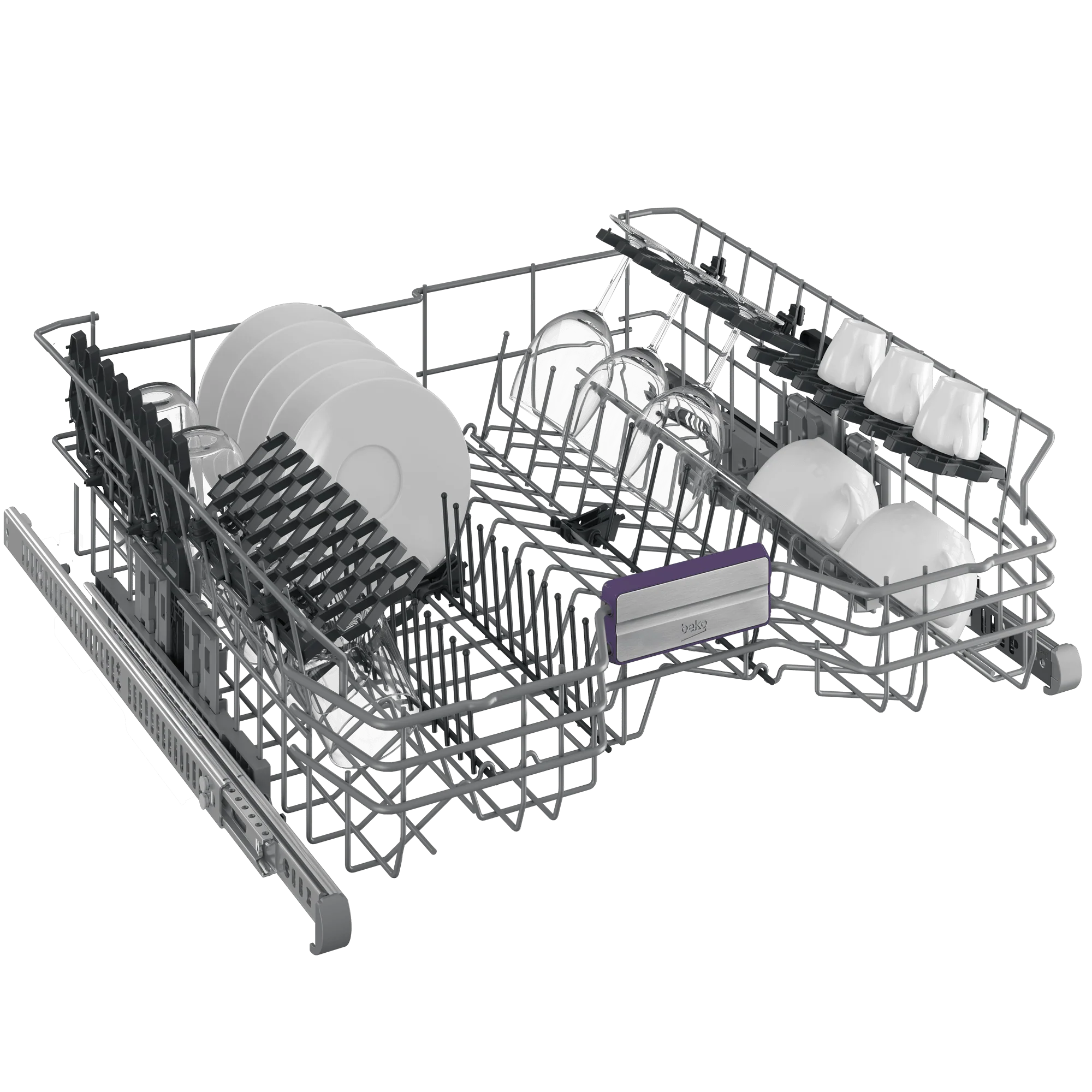 Beko DDT38532X Tall Tub Dishwasher with (16 place settings, 45.0 - Image 8