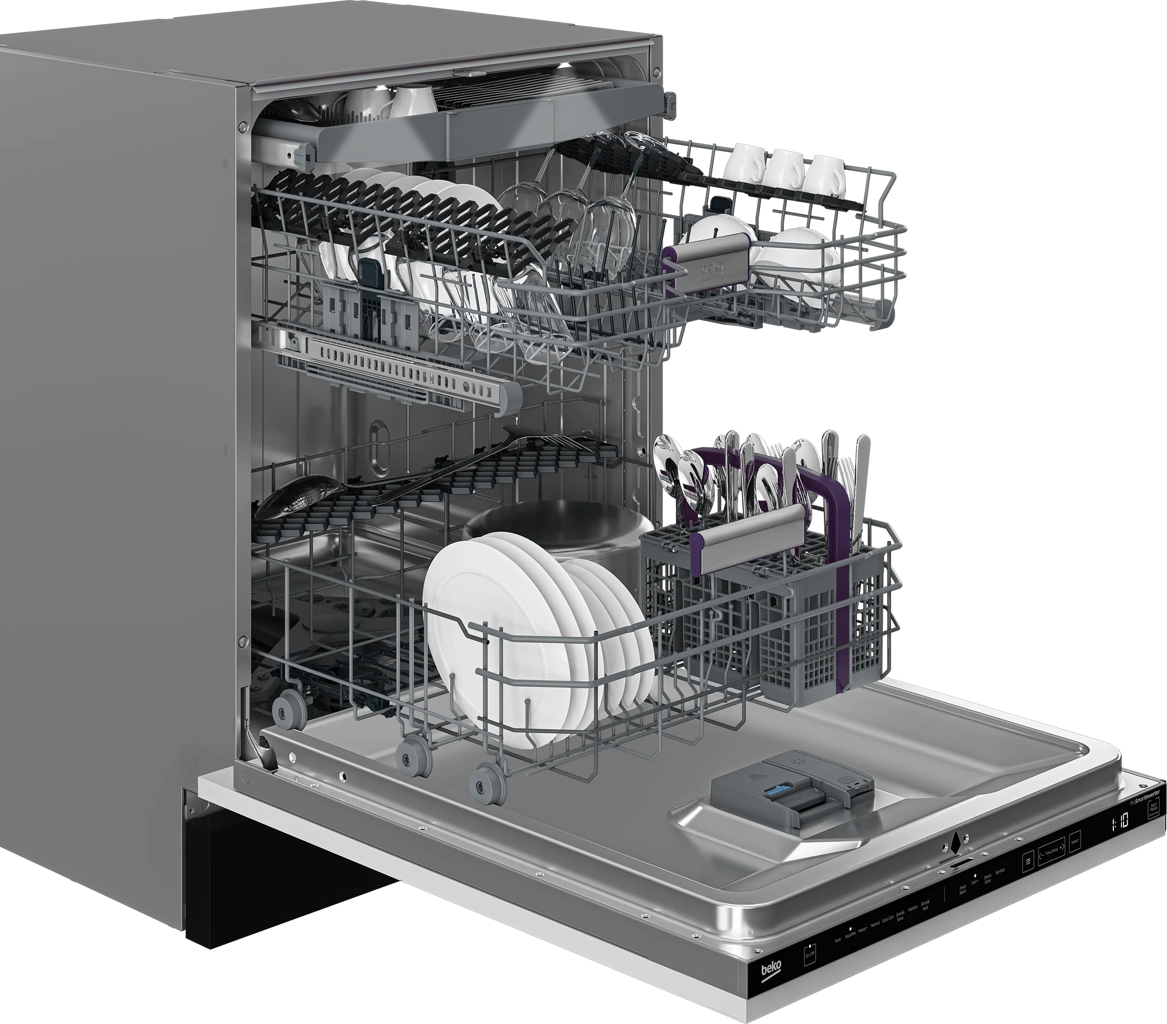 Beko DIT38532 Tall Tub Dishwasher with (16 place settings, 45.0 - Image 3