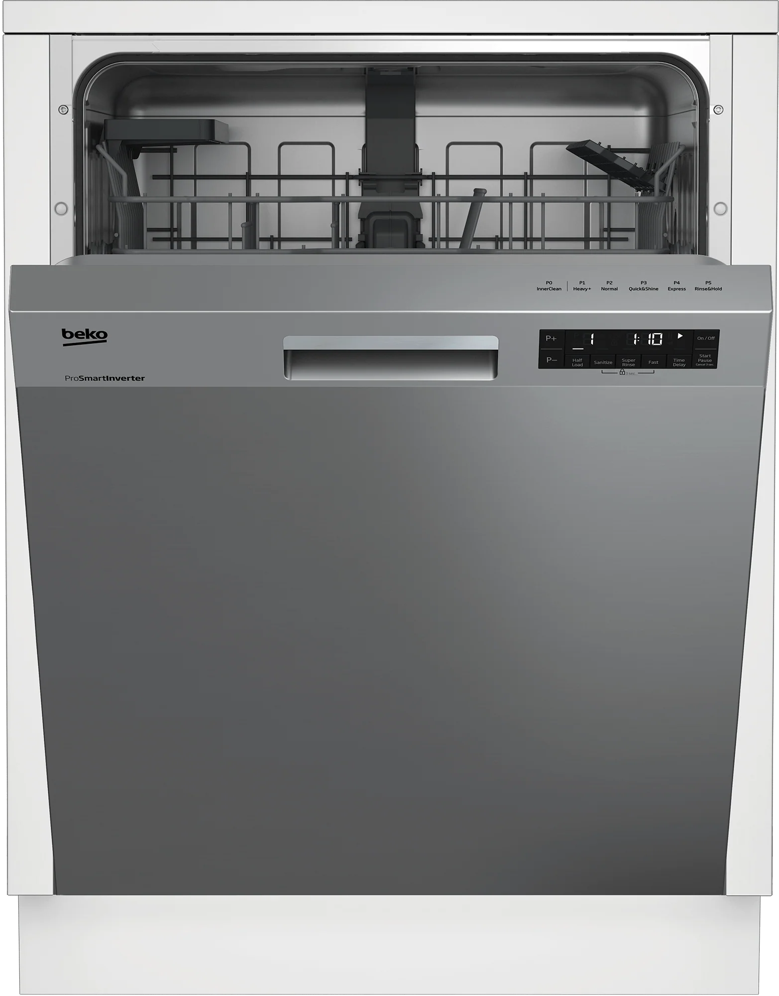 Beko DUT25401XHW Tall Tub Dishwasher with (14 place settings, 48)