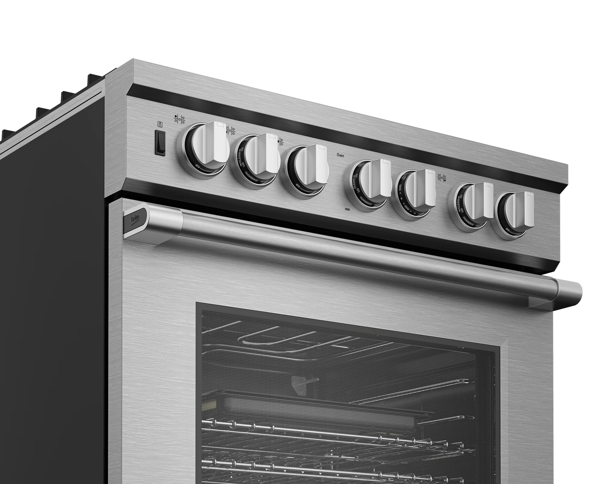 Beko PRDF34552SS 30" Stainless Steel Pro-Style Dual Fuel Range - Image 3