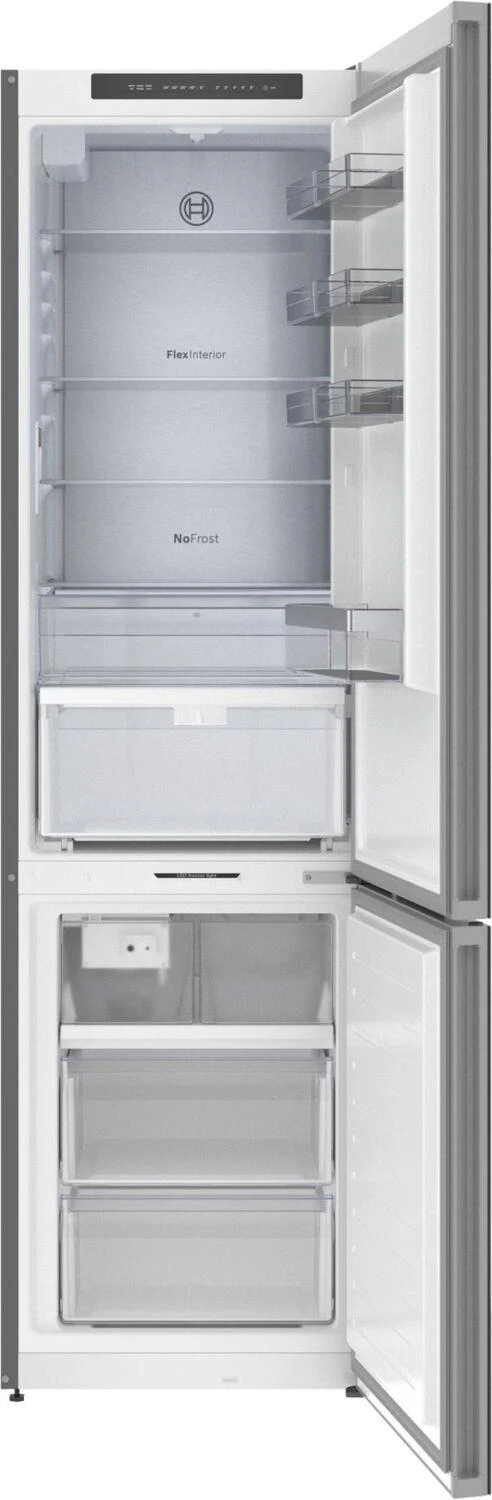 Bosch B24CB80ESB 800 Series, free-standing fridge-freezer with freezer at bottom, glass door, 24'', Black, Total No Frost - Image 12