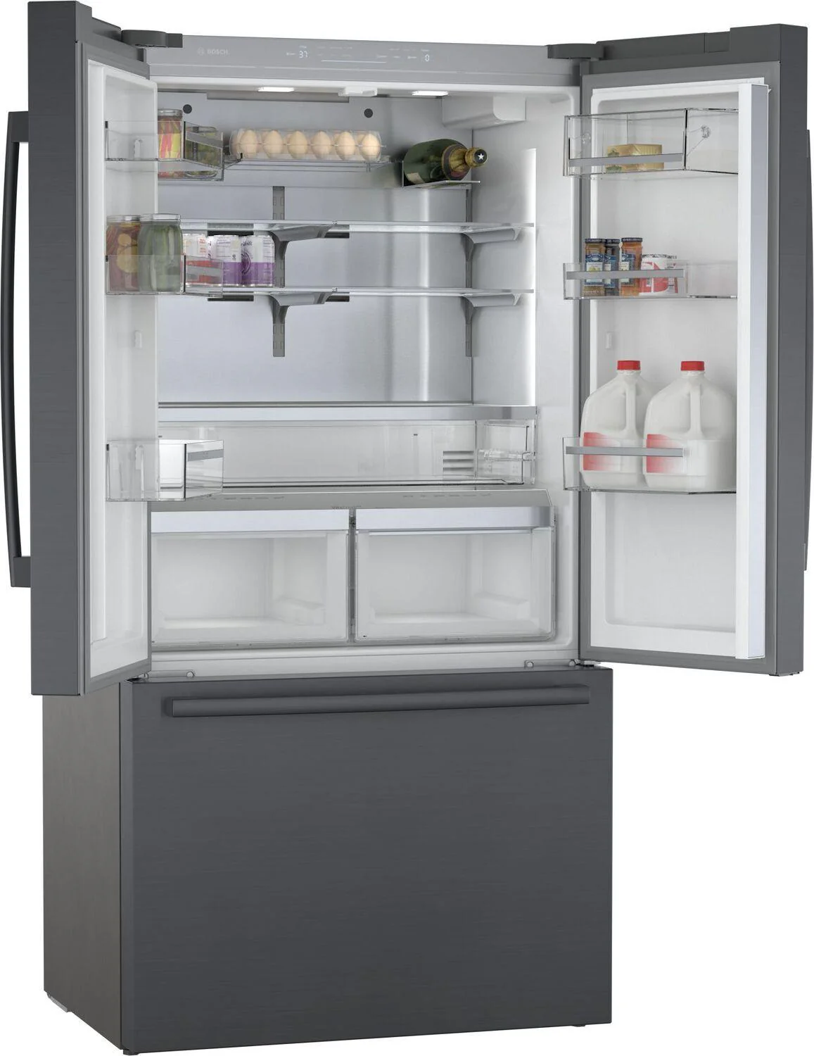 Bosch B36CT80SNB 800 Series, French Door Bottom freezer, multi door, 36'', Black inox-antifingerprint - Image 9