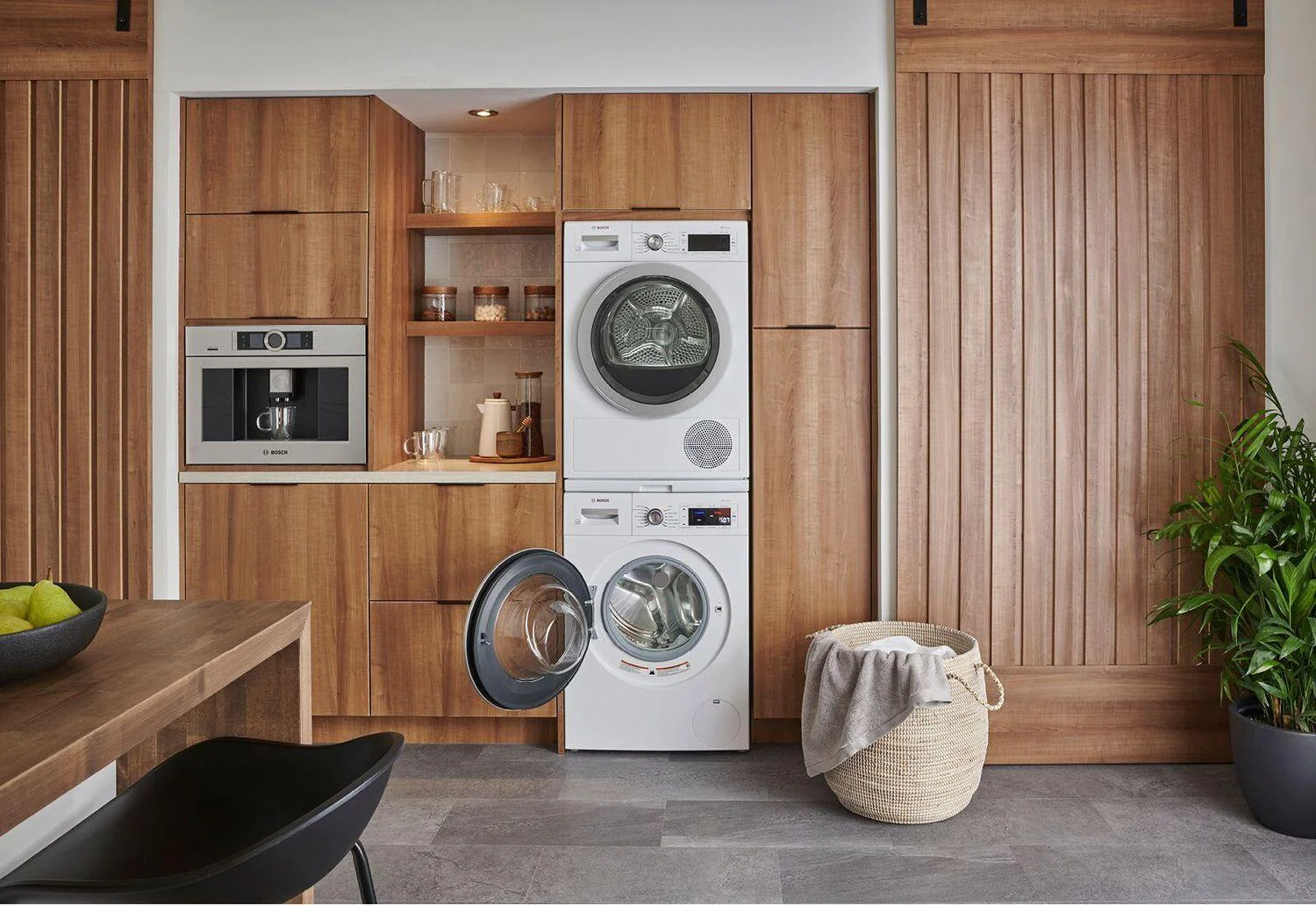 Bosch BCM8450UC 800 Series, Built-In Fully Automatic Coffee Machine, Stainless steel, Removable water tank - Image 11
