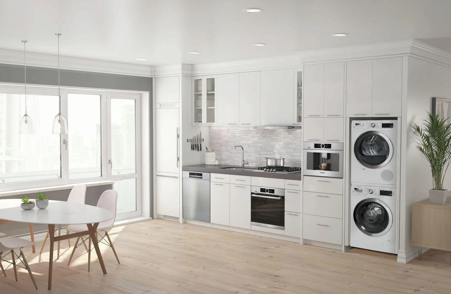Bosch 500 Series, 24", Singe Wall Oven, Wifi Connectivity, Touch Control - Image 4