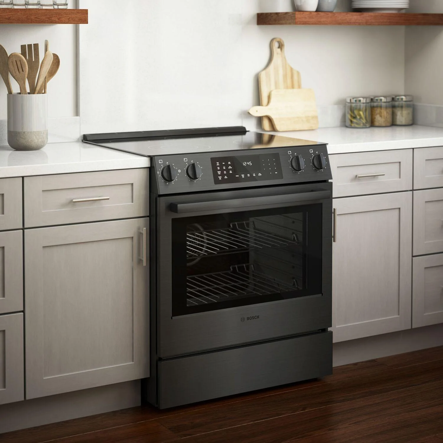 Bosch HEI8046U 800 Series Electric Slide-in Range 30" Black Stainless Steel - Image 14
