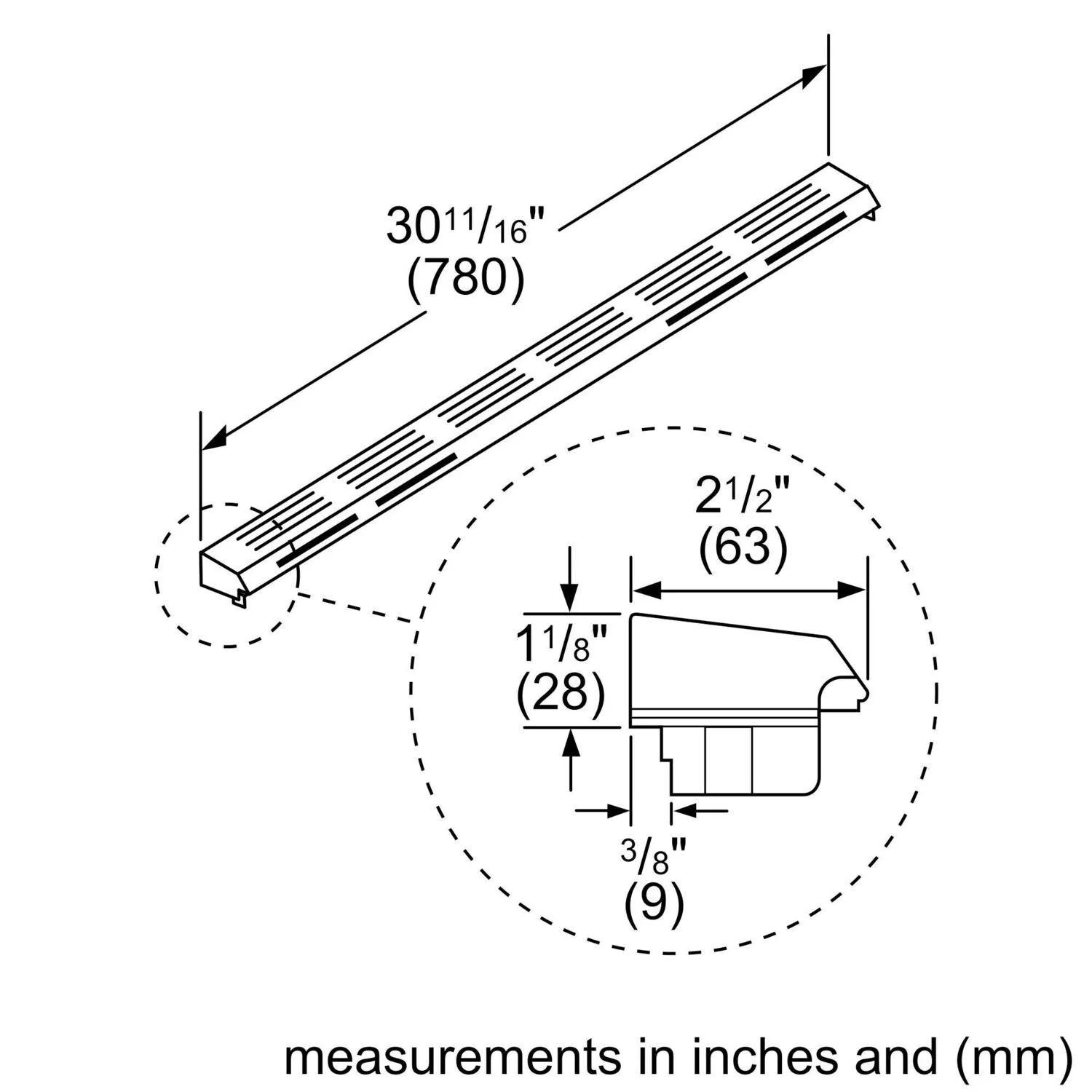 Bosch HGZIT301 installation accessory - Image 2