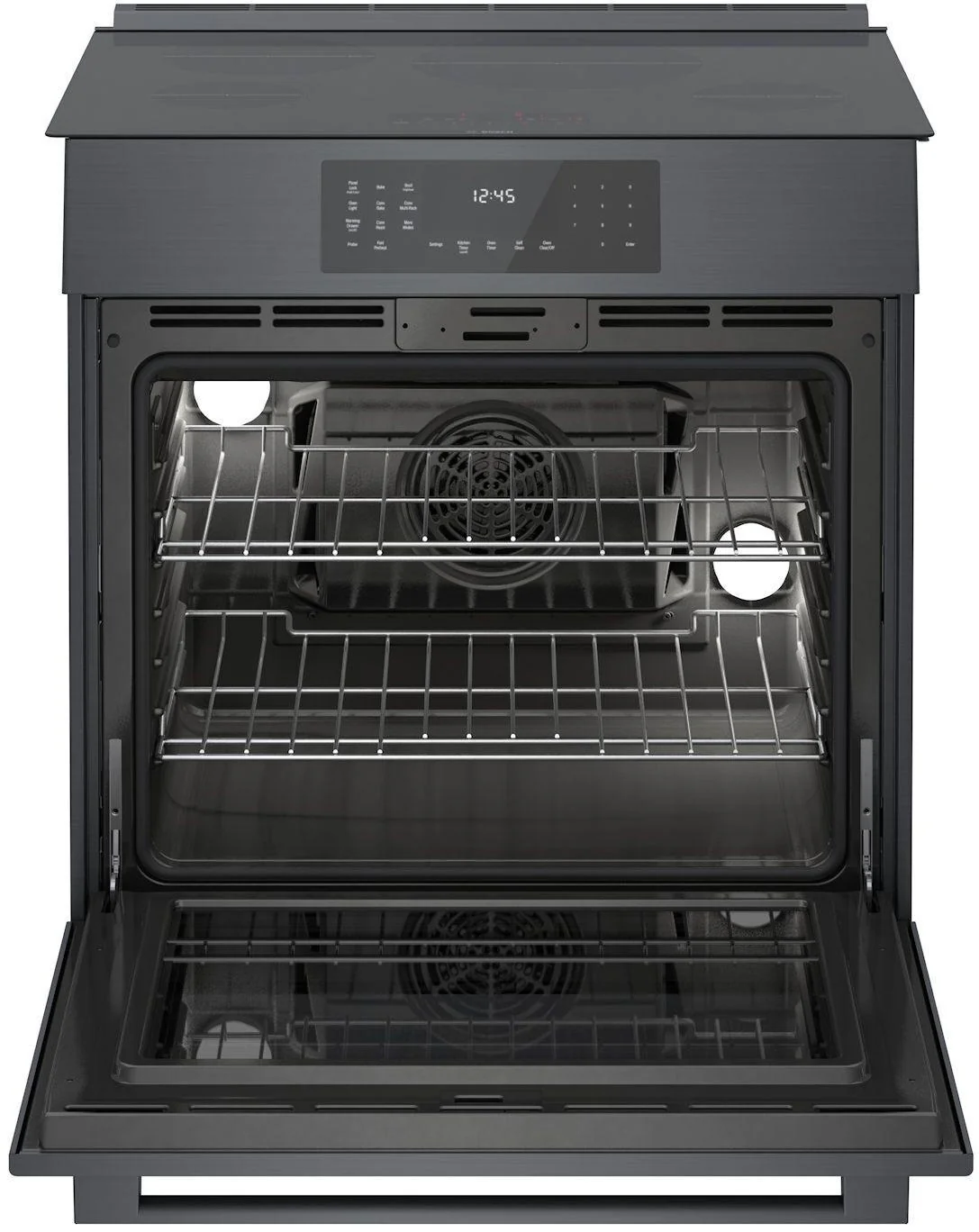 Bosch HII8047U 800 Series, Induction slide-in range, 30'', Black stainless steel - Image 8