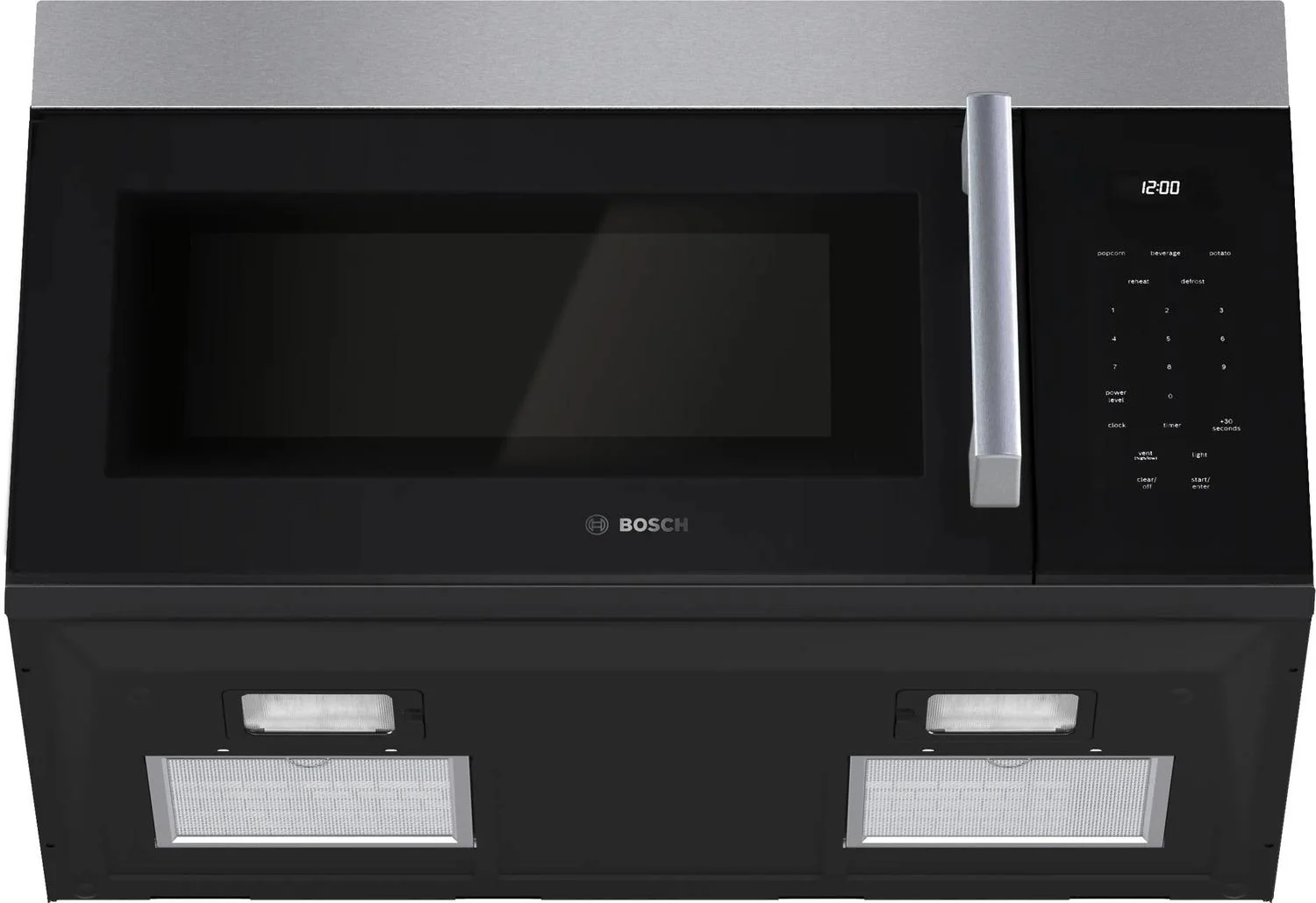 Bosch HMV1055U 100 Series, Over-The-Range Microwave, 30'', Door Hinge: left, Stainless steel - Image 7
