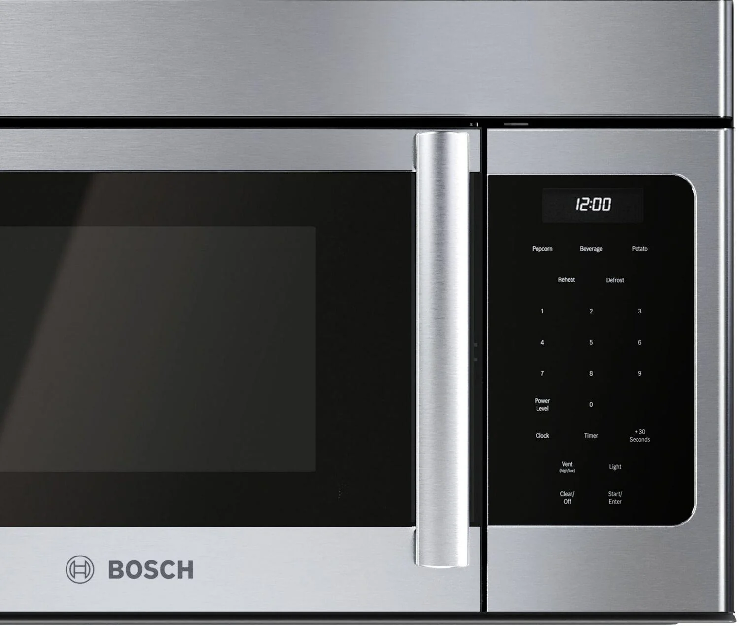 Bosch HMV3054U 300 Series, Over-The-Range Microwave, 30'', Door Hinge: left, Stainless steel - Image 2