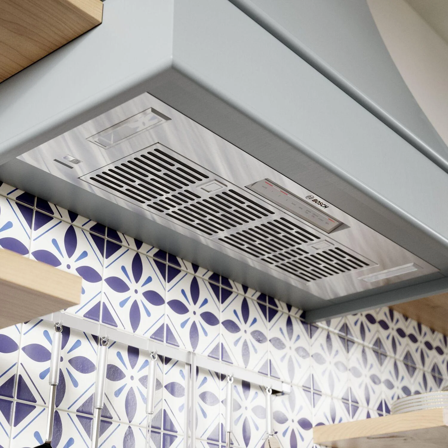 Bosch HUI86553UC 800 Series, canopy cooker hood, 32'', Stainless steel - Image 2