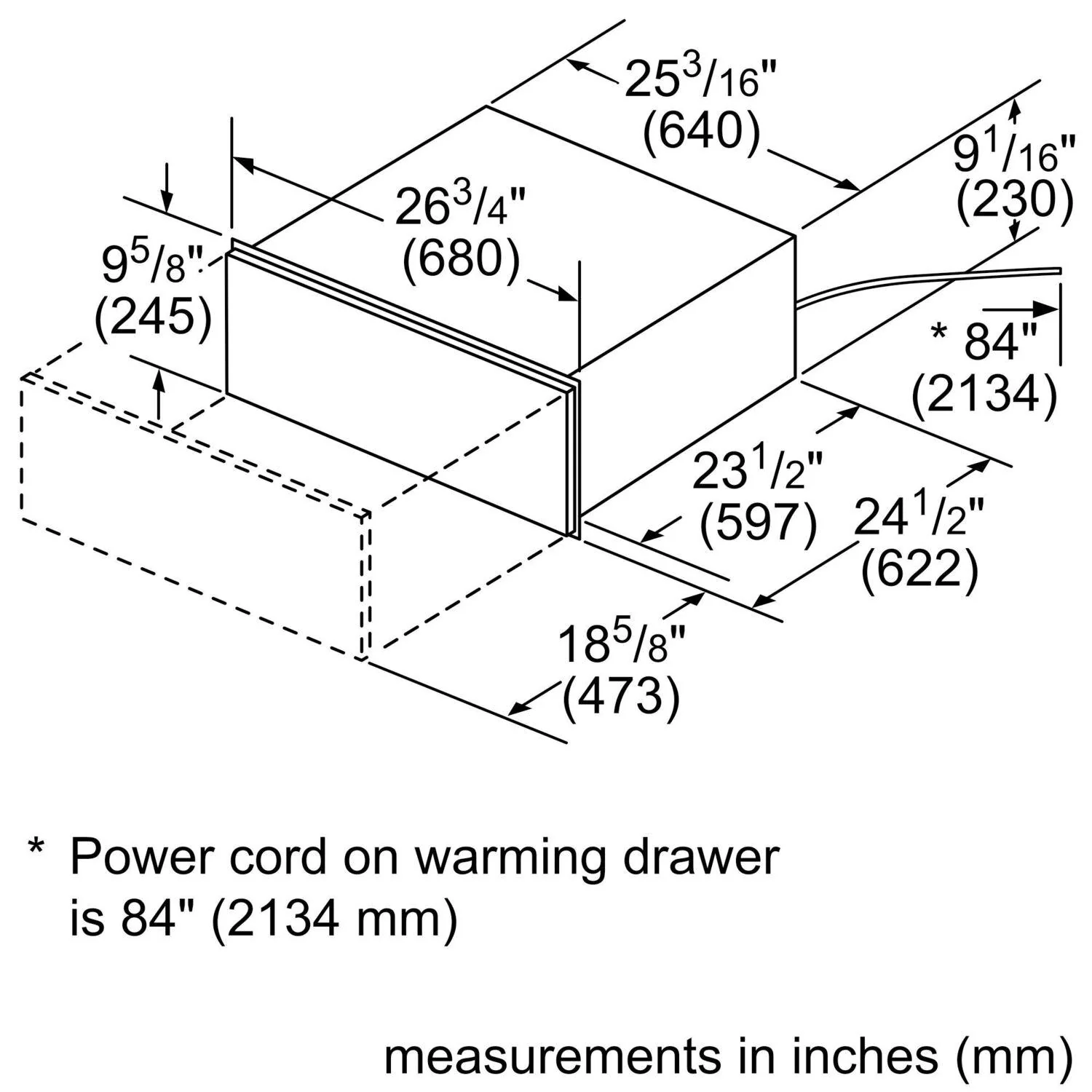 Bosch HWD5751UC 500 Series, 27", Warming Drawer - Image 14