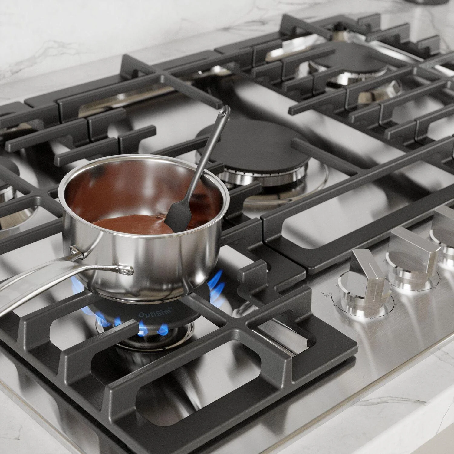 Bosch NGM5659UC 500 Series, Gas hob, 36'', Stainless steel - Image 7