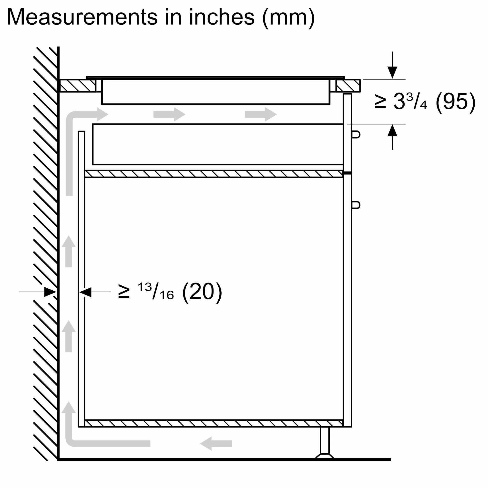 Bosch NIT8461UC 800 Series, Induction hob, 24", surface mount without frame - Image 5