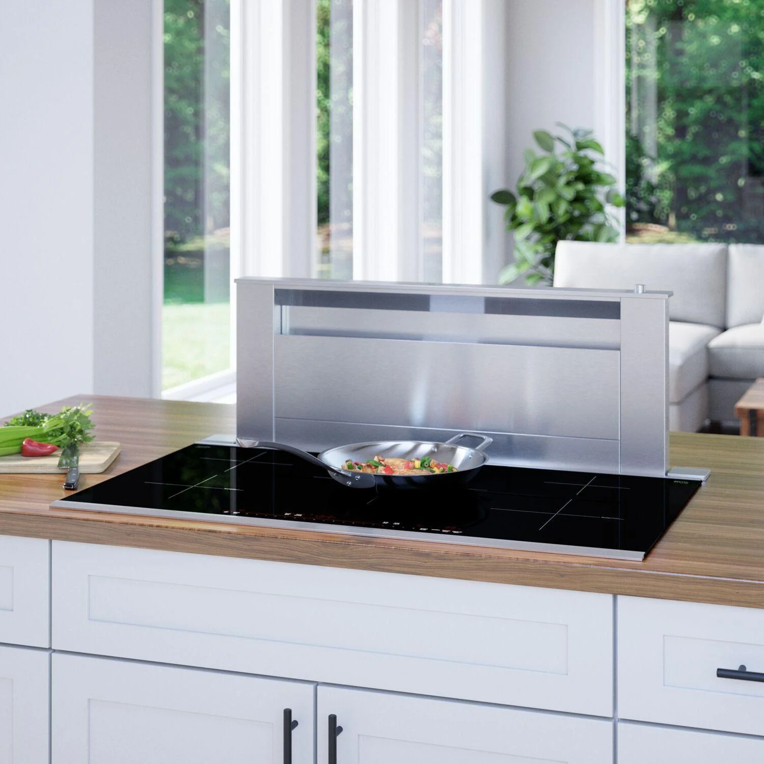 Bosch NIT8660SUC 800 Series Induction Cooktop 36" Black, surface mount with frame - Image 7