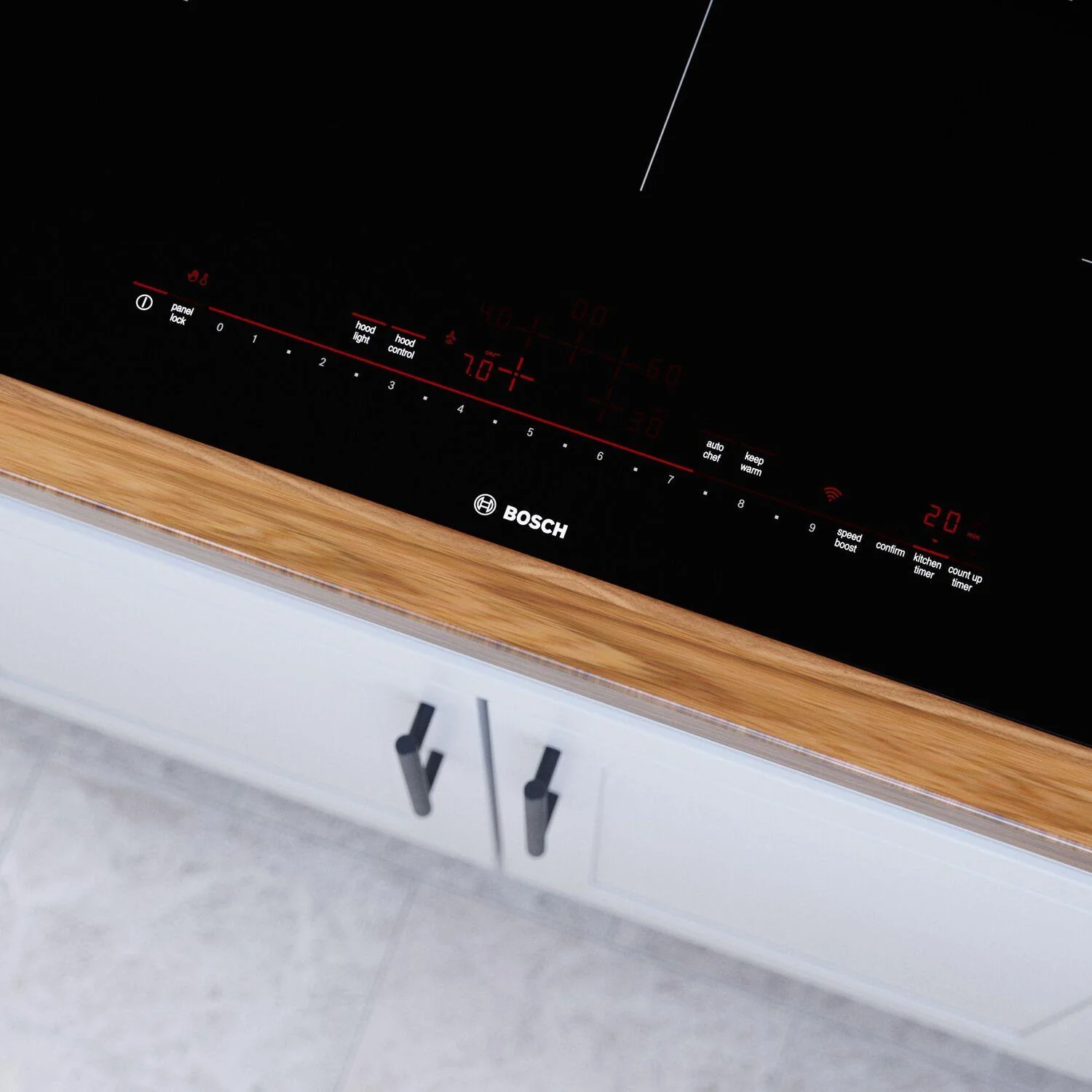 Bosch NIT8660UC 800 Series Induction Cooktop 36" Black, Without Frame - Image 9