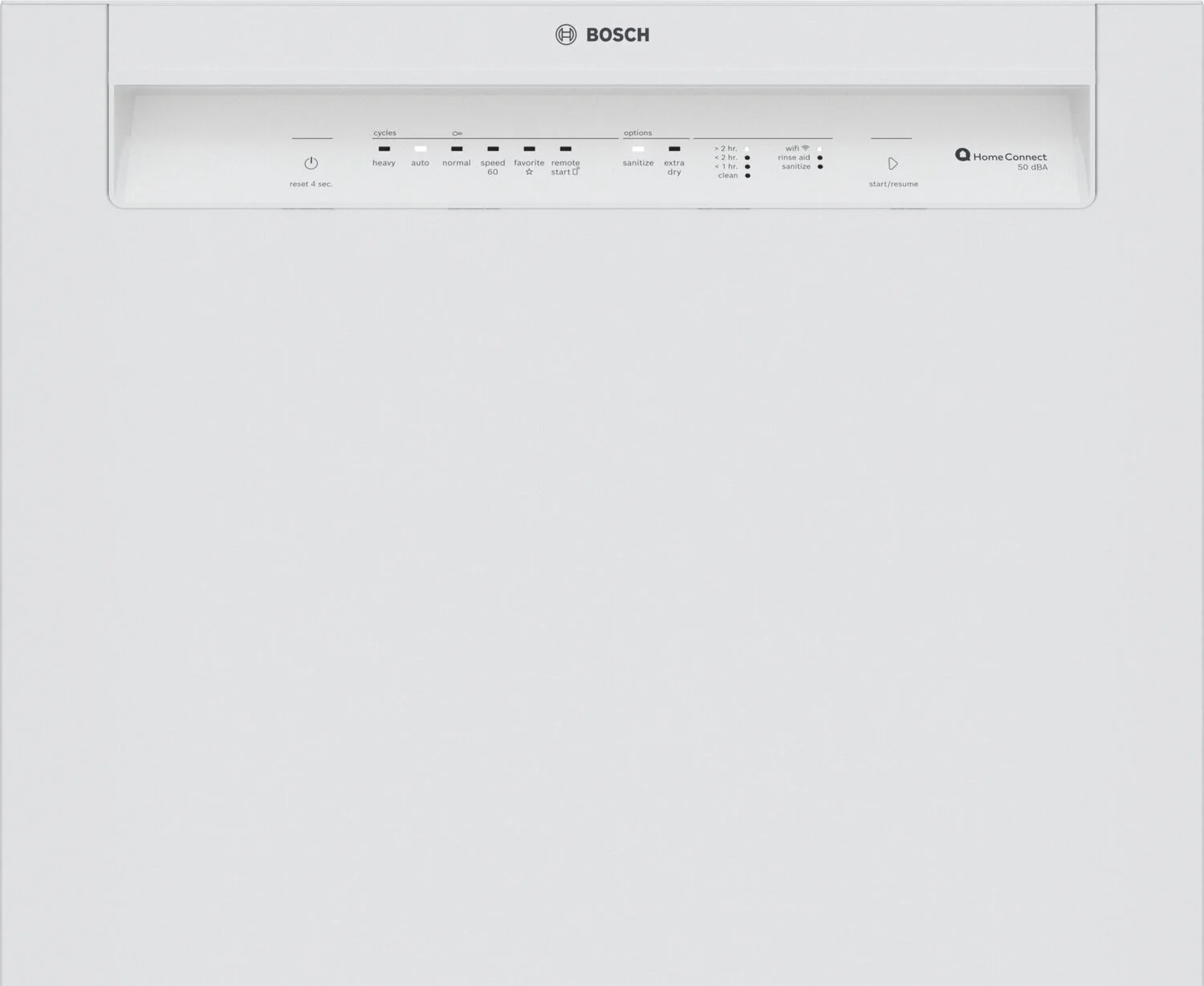 Bosch SHE3AEM2N 100 Series Dishwasher 24" White - Image 3