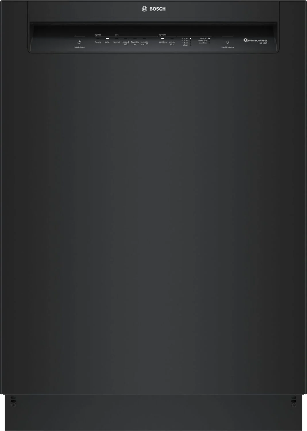 Bosch SHE3AEM6N 100 Series Dishwasher 24" Black