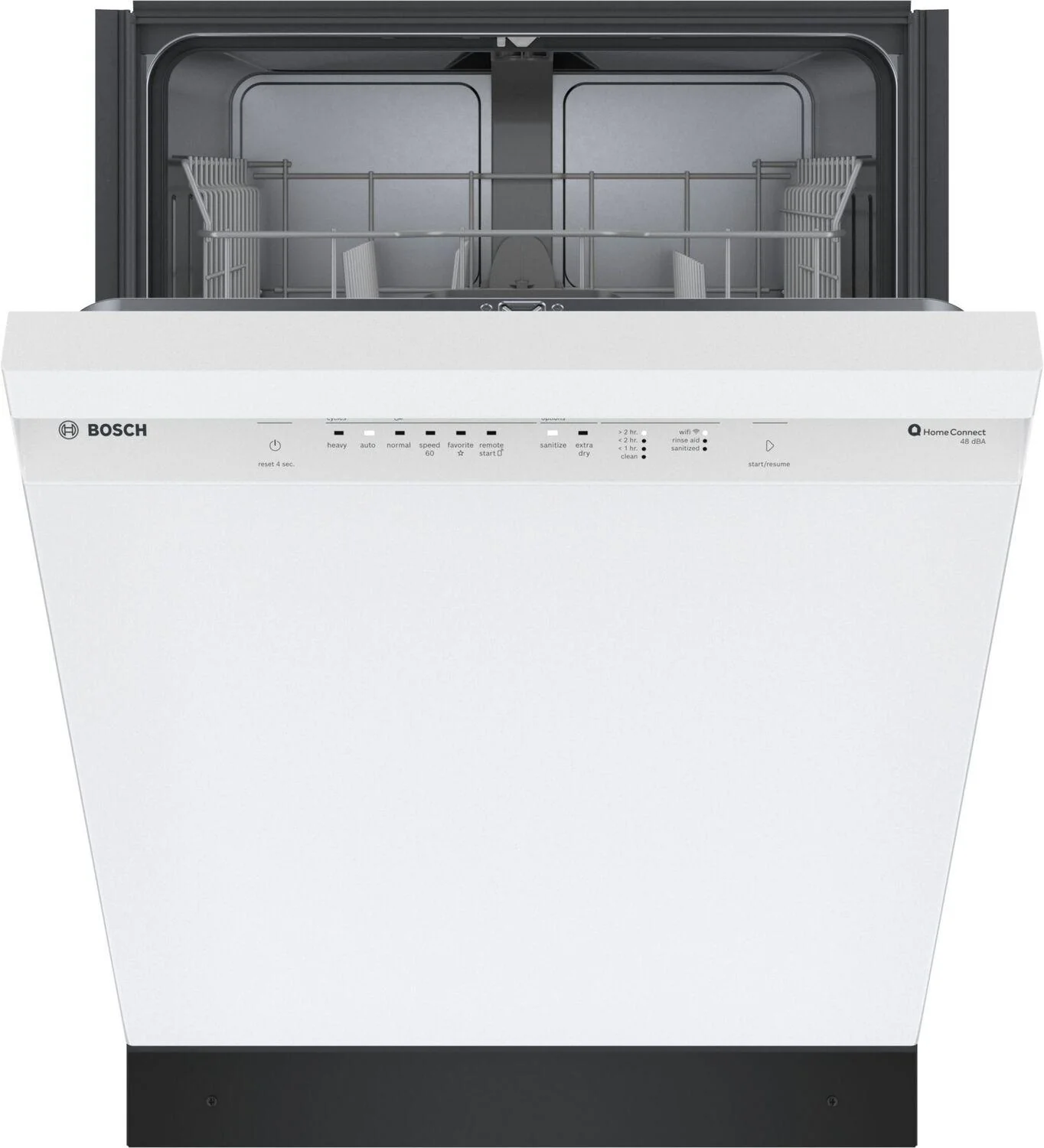 Bosch SHE41CM2N 100 Series, built-under dishwasher, 24'', White - Image 3