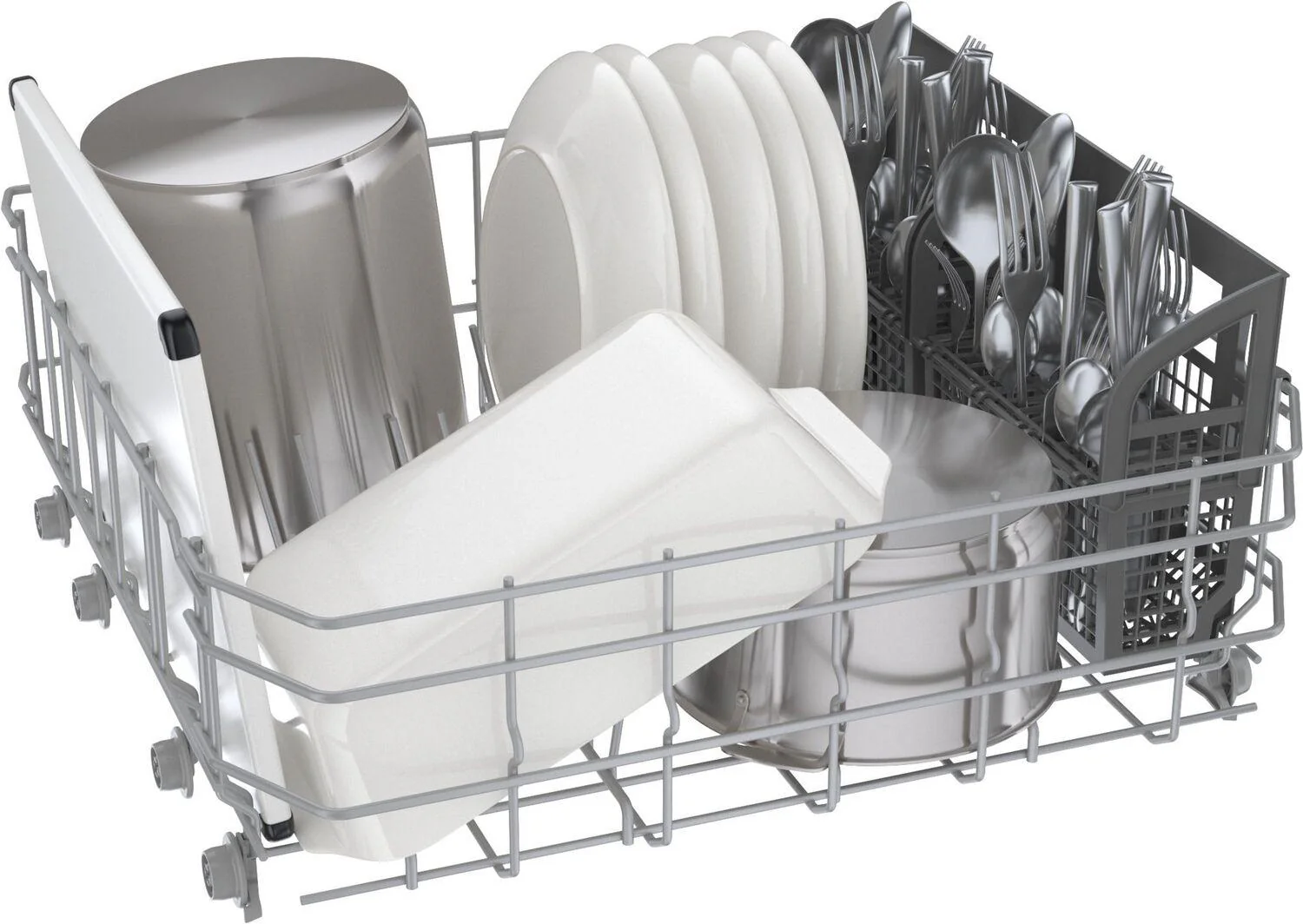 Bosch SHE4AEM5N 100 Plus Dishwasher 24" Stainless Steel Anti-fingerprint - Image 10
