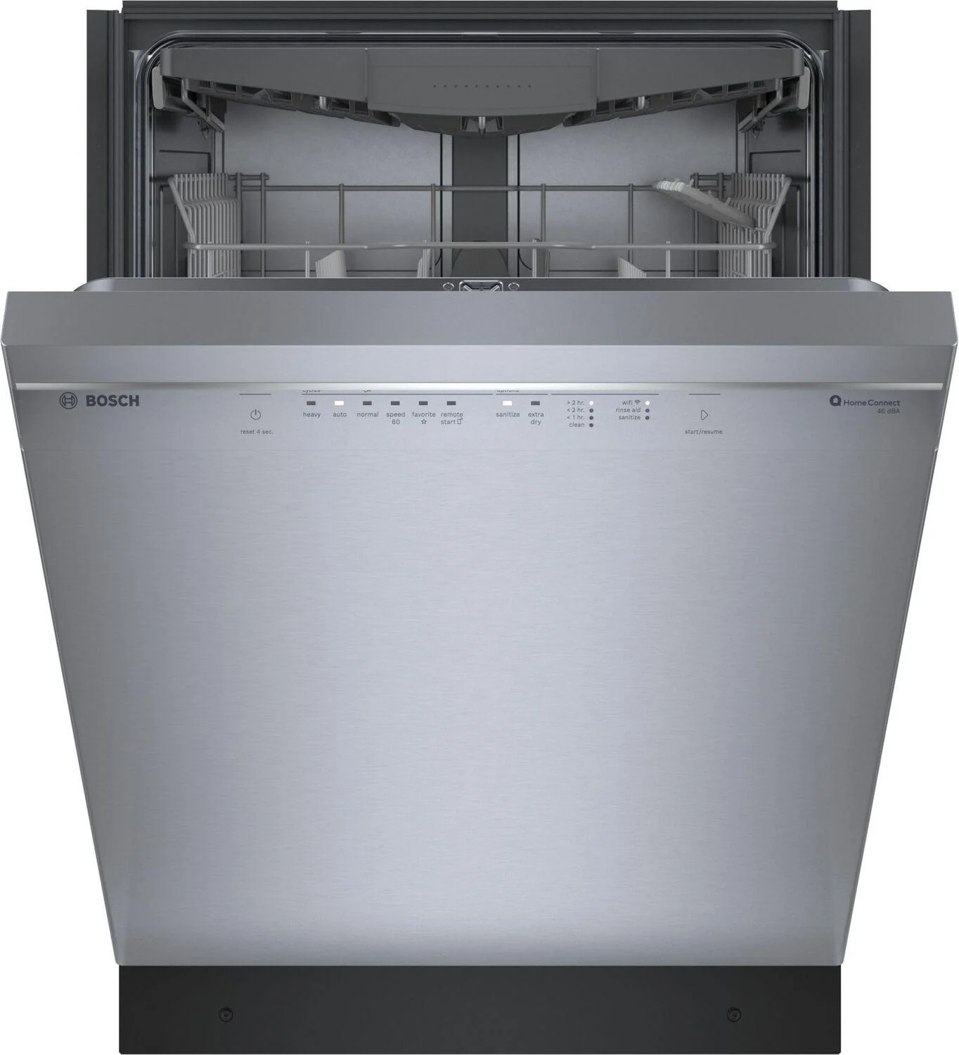 Bosch SHE53C85N 300 Series, built-under dishwasher, 24'', Brushed steel anti-fingerprint - Image 4