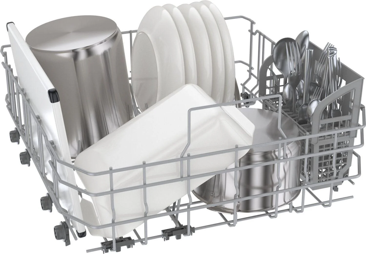 Bosch SHE53CE5N 300 Series, built-under dishwasher, 24'', Brushed steel anti-fingerprint - Image 12